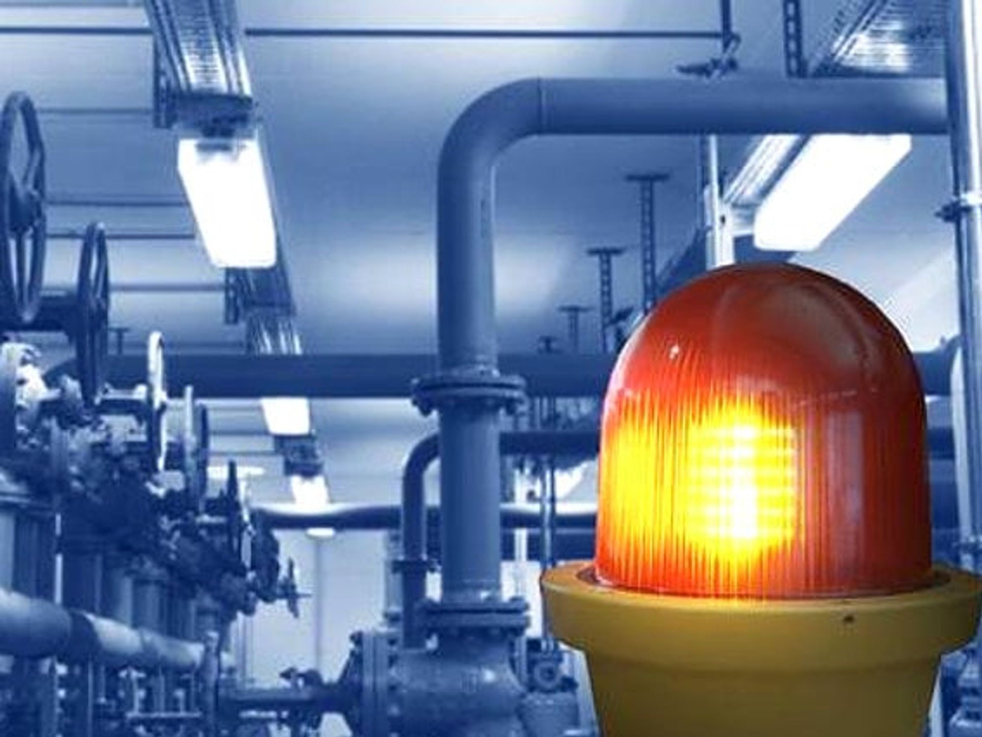 Maschinenanlage, Warnlampe Maschinenanlage, Warnlampe