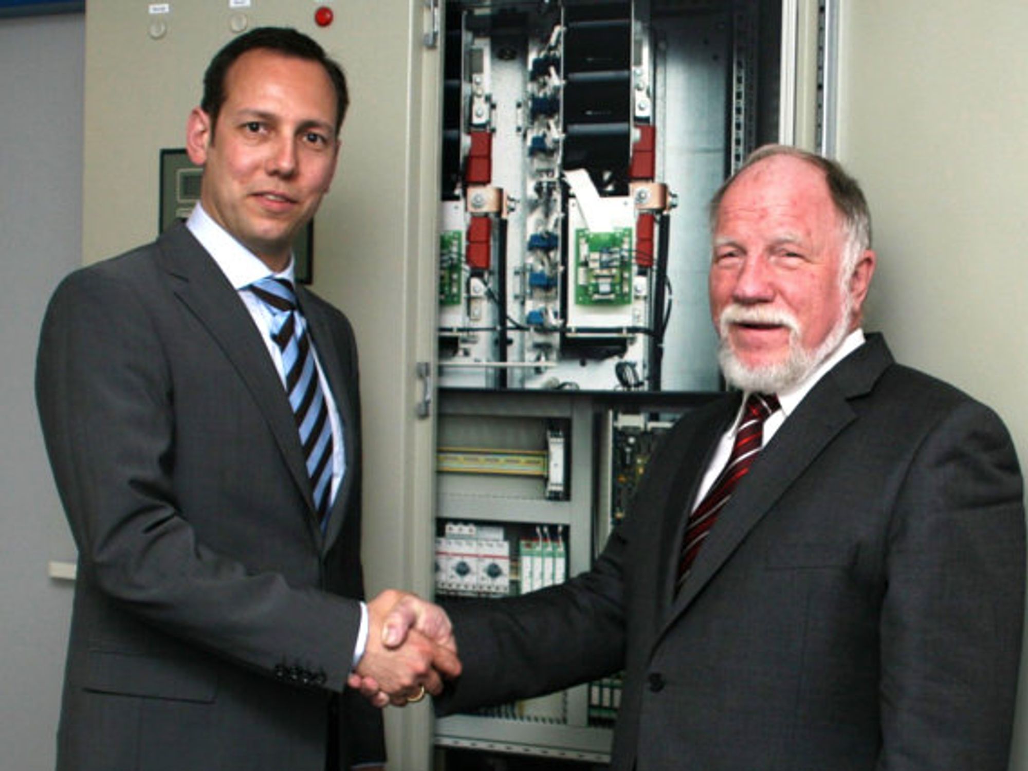Knut Störmer (l.), Manfred Cyris