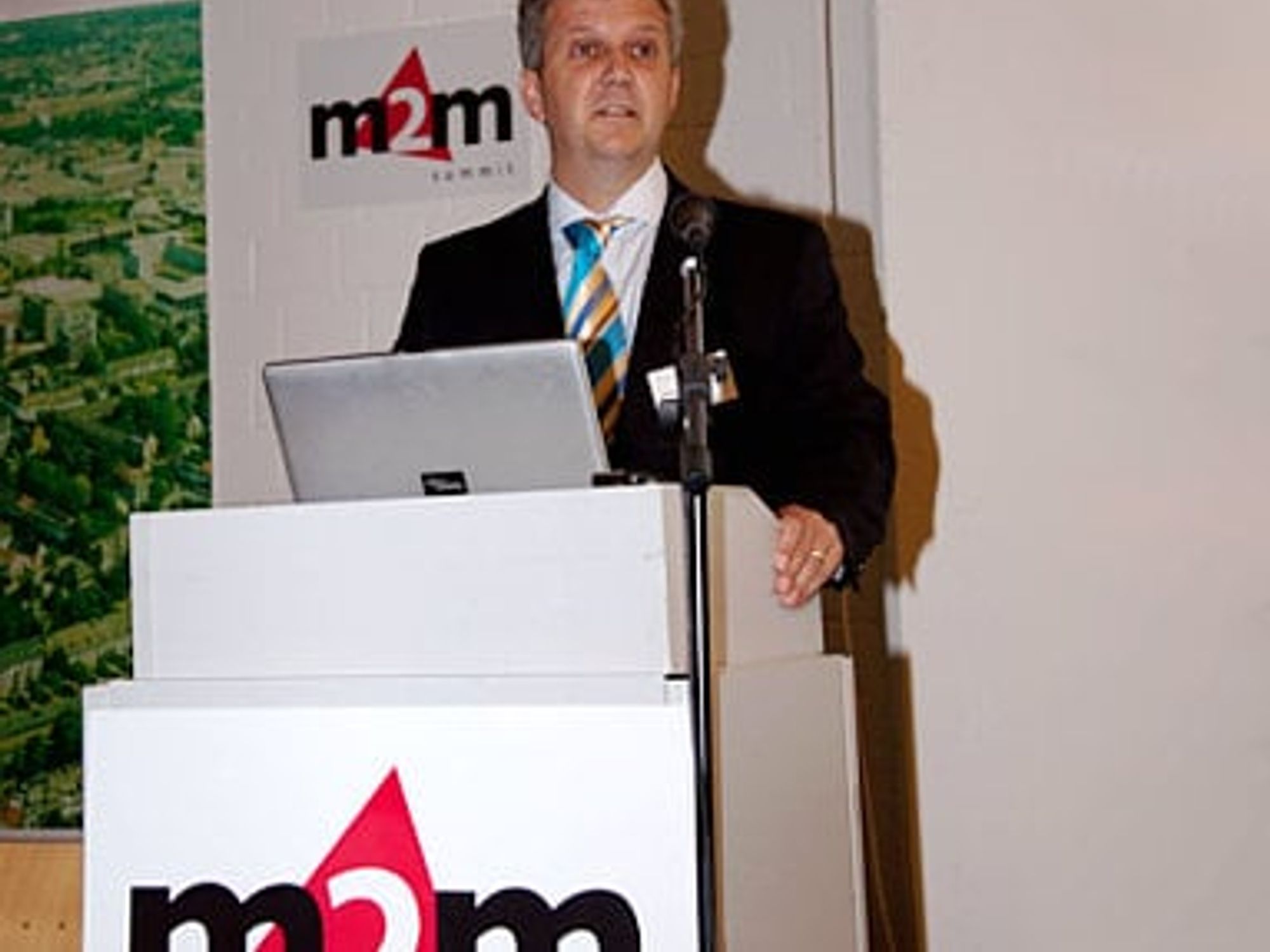 Georg Steimel auf dem M2M-Summit 2009 Georg Steimel auf dem M2M-Summit 2009