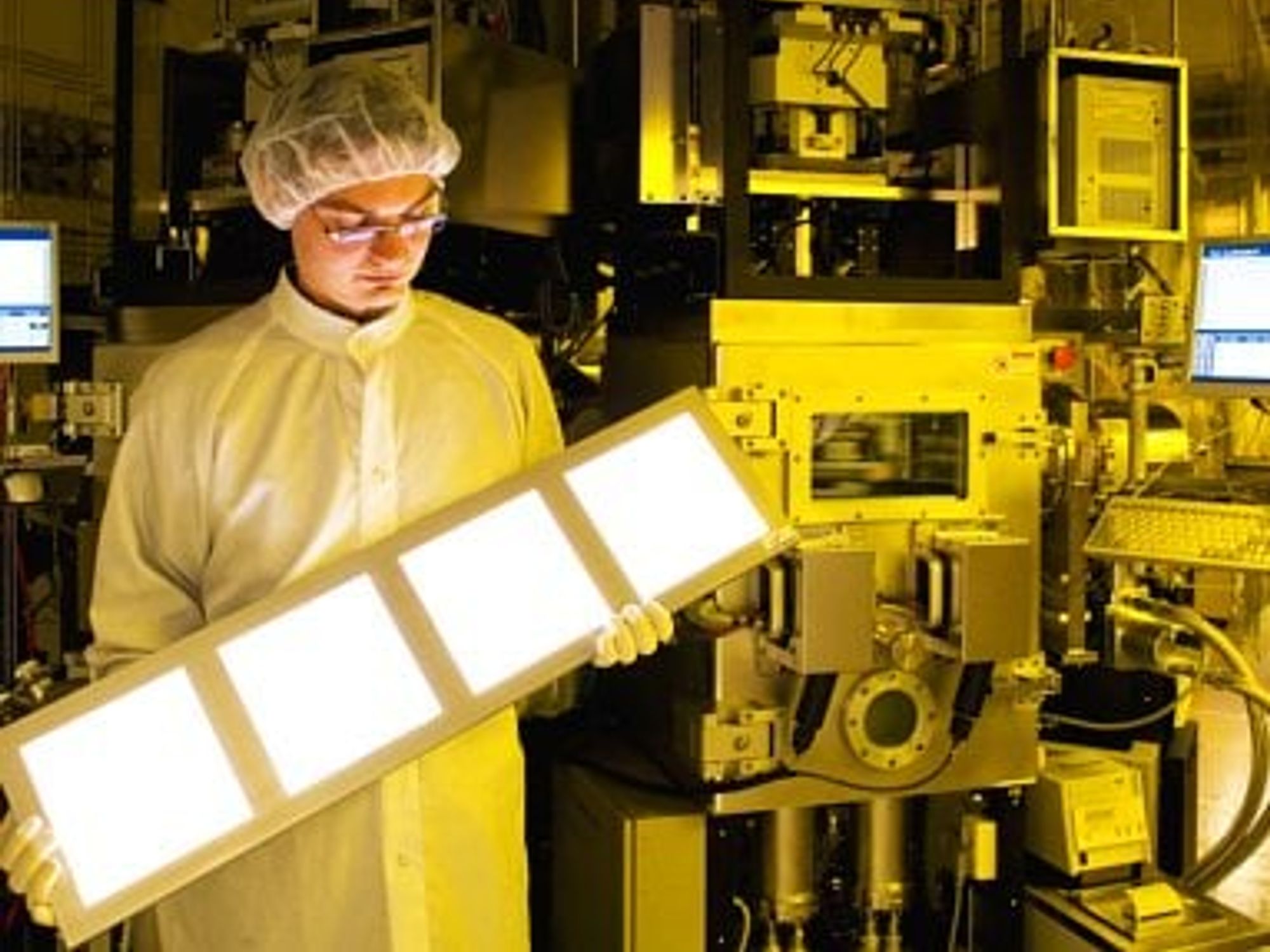 OLED-Beleuchtungsmodul, Herstellung