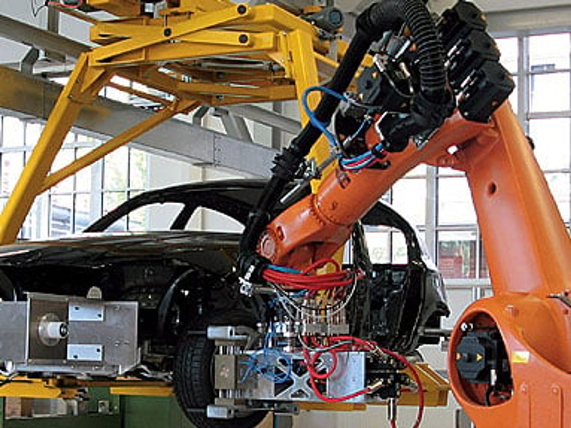 Robotik: Montage in der Bewegung Robotik: Montage in der Bewegung