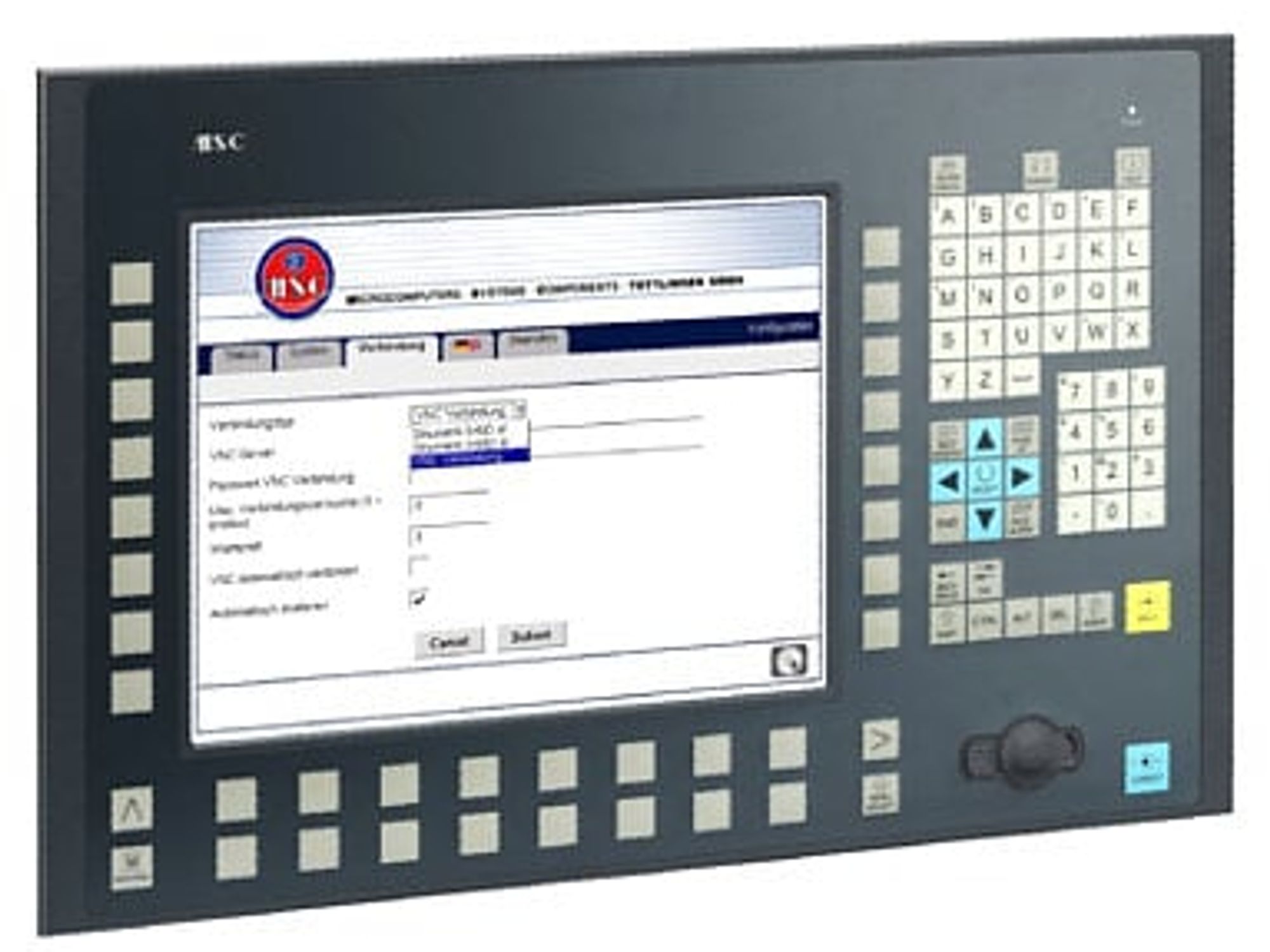 MSC Tuttlingen, CNC-Zweitbedienfeld Reihe CC MSC Tuttlingen, CNC-Zweitbedienfeld Reihe CC