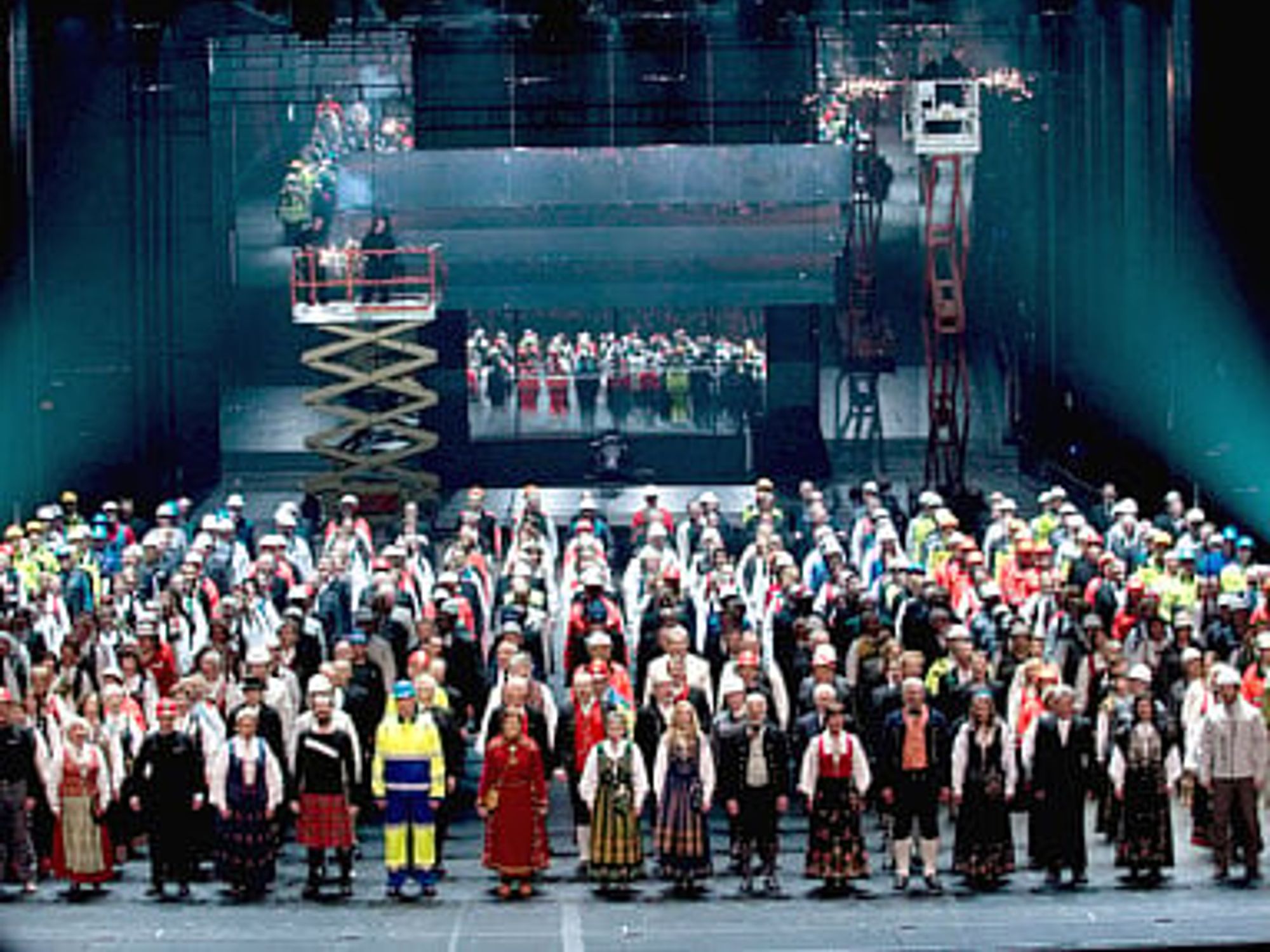 Neue Oper Oslo, Innenansicht Neue Oper Oslo, Innenansicht