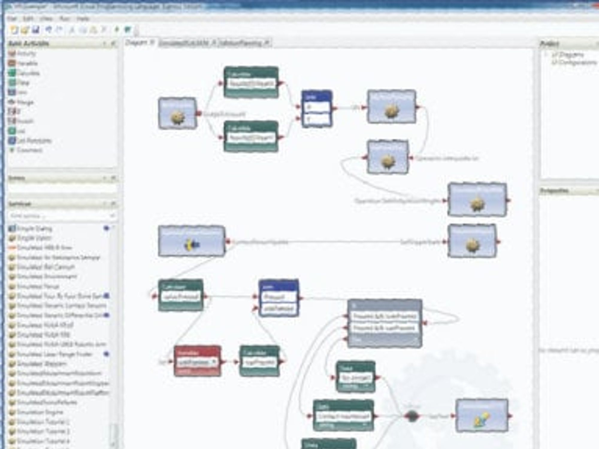 Robotic aus Redmond, Visual Programming Language Robotic aus Redmond, Visual Programming Language