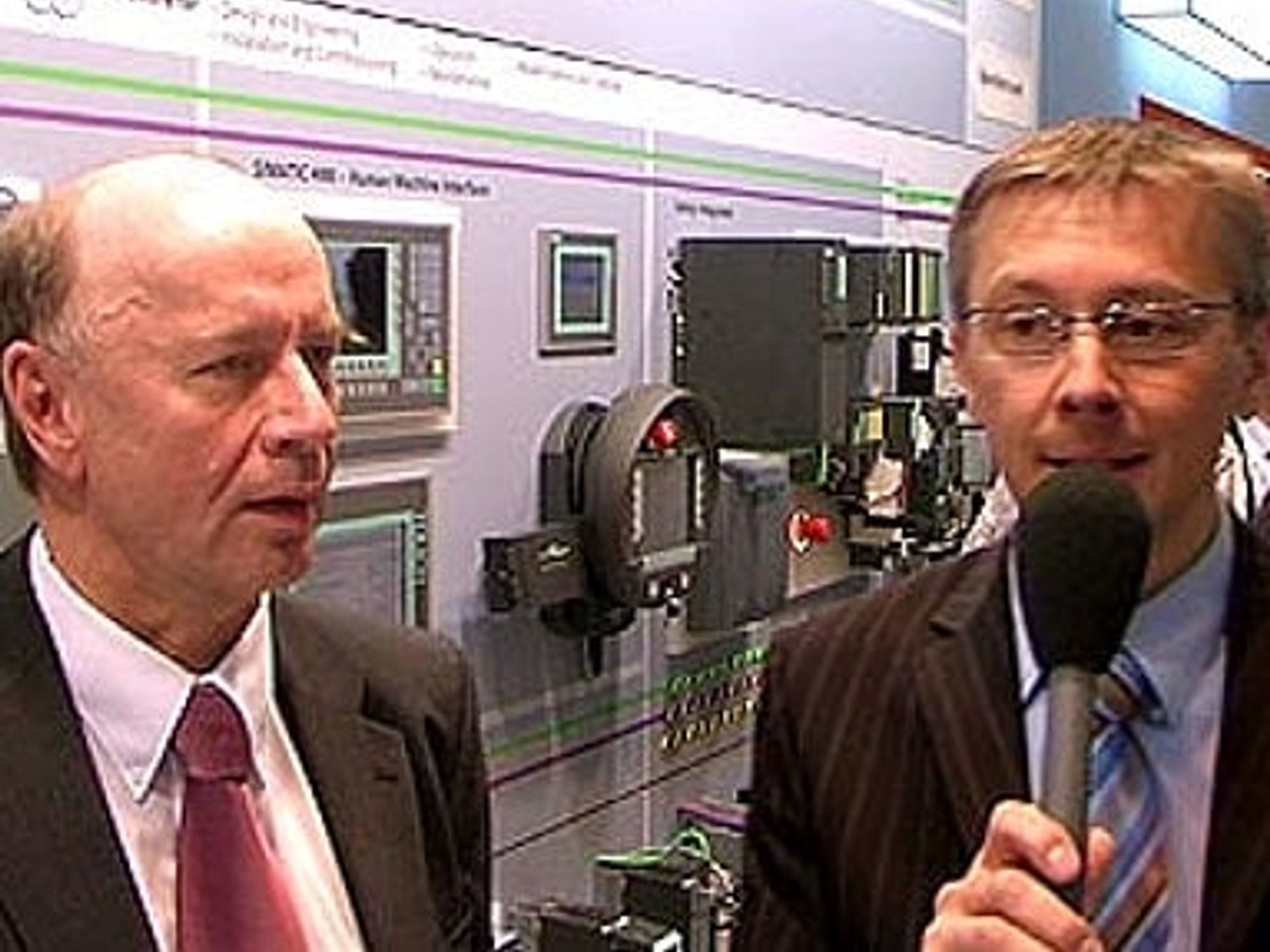 Siemens, Interview HMI 2009, S7-1200, Thomas Schott, Teaser Siemens, Interview HMI 2009, S7-1200, Thomas Schott, Teaser