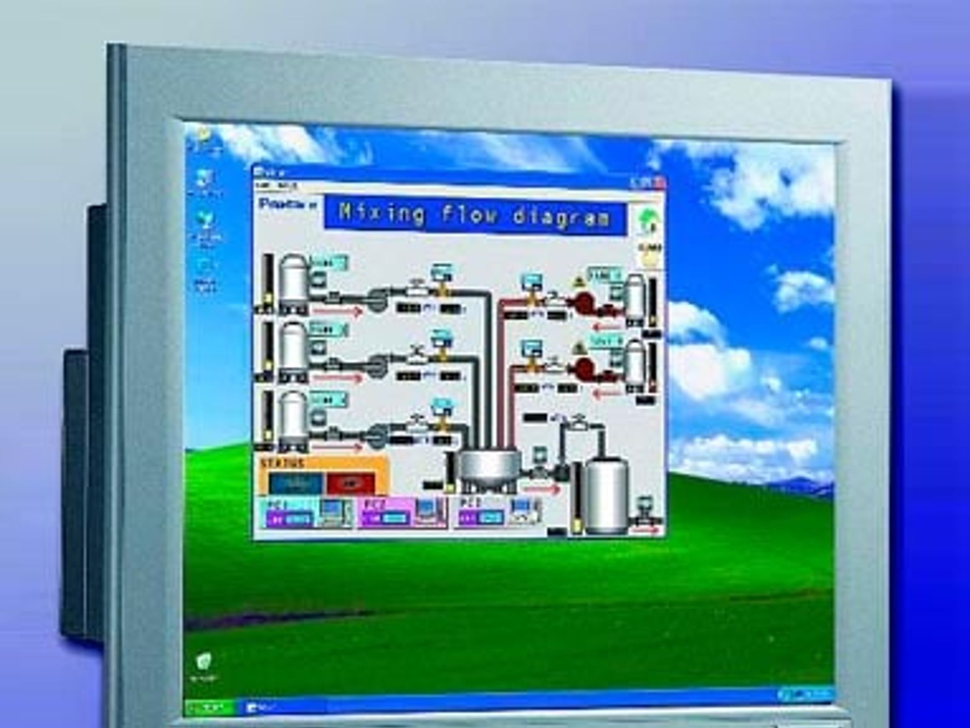 Panel der AGP-3000-Serie mit CC-Link-Interface von Pro-face