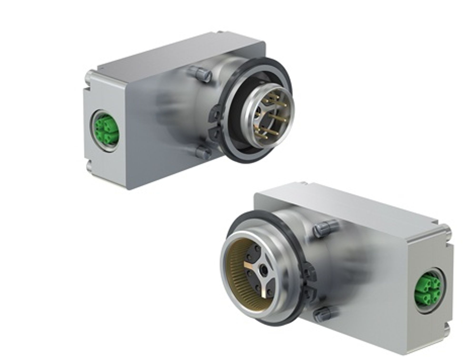 Gigabit Ethernet connector Giga-Dock10 from Stäubli Electrical Connectors