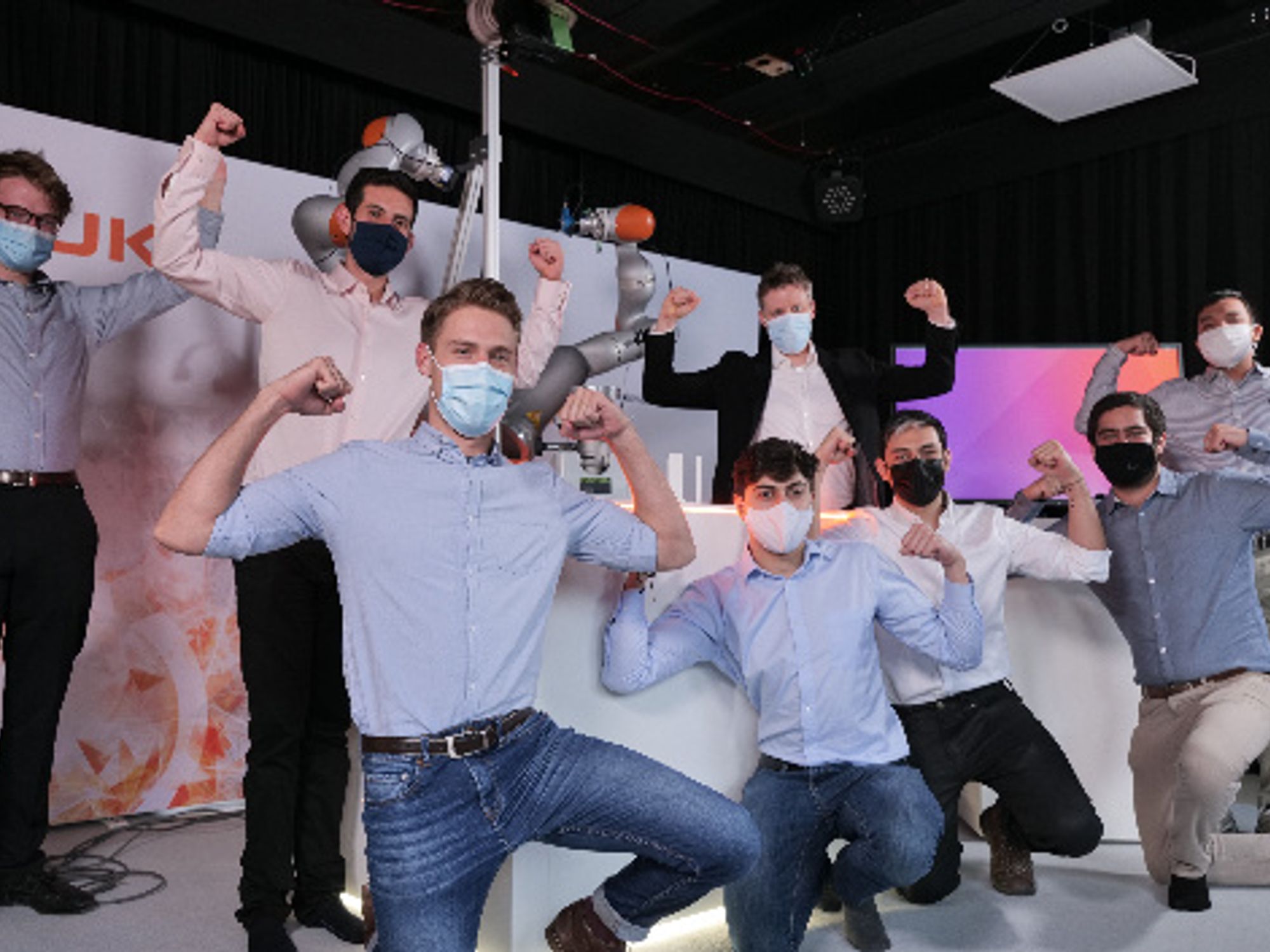 Team Chorrobot, Gewinner des Kuka Innovation Award