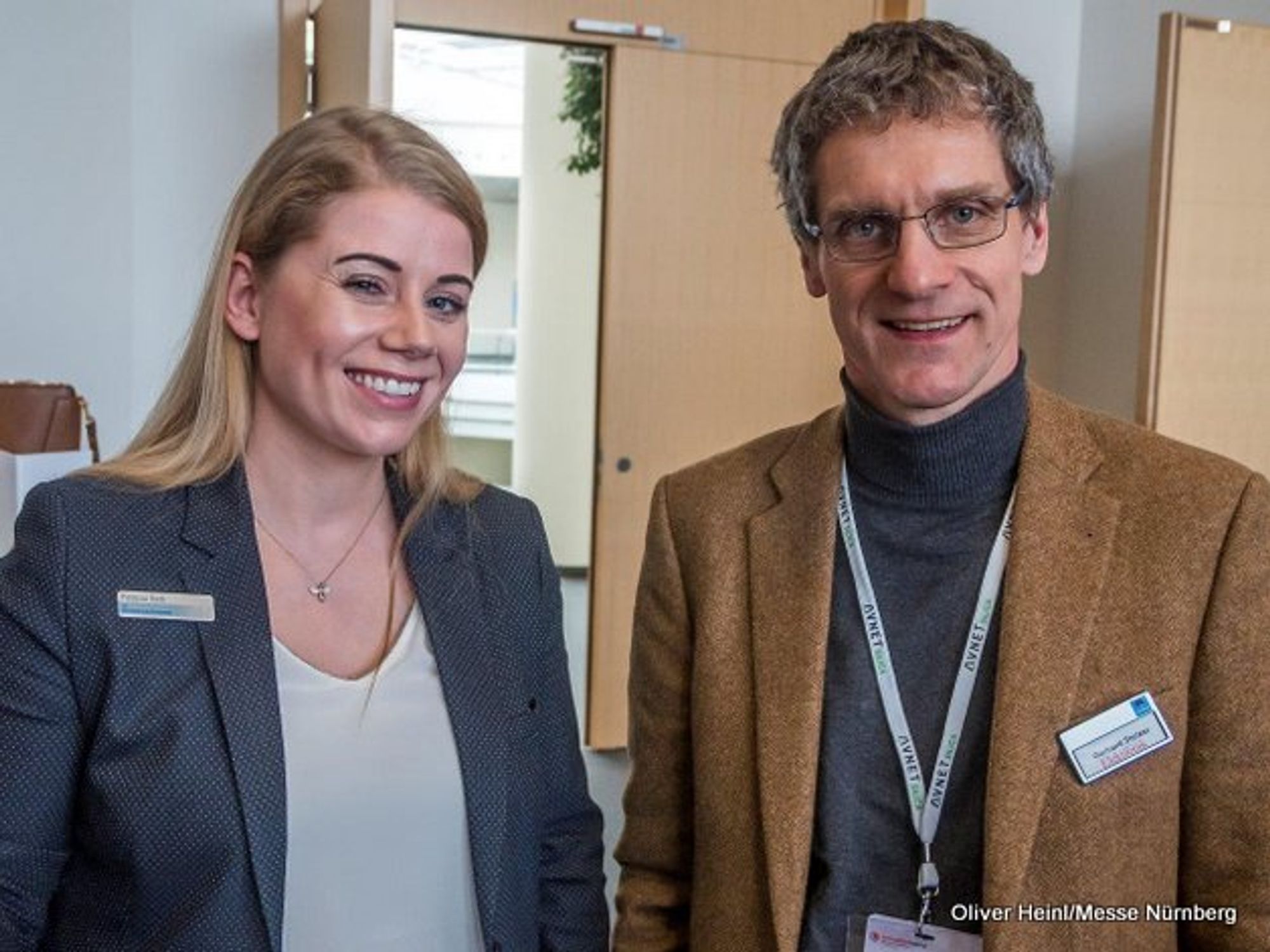 Patricia Feth, Rohde & Schwarz und Gerhard Stelzer, Elektronik