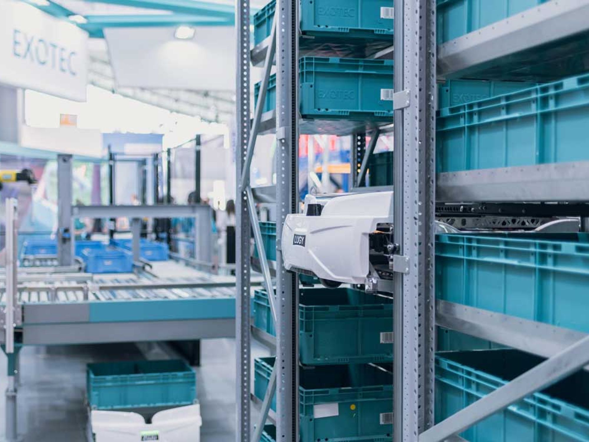 Roboter im Lager Roboter im Lager