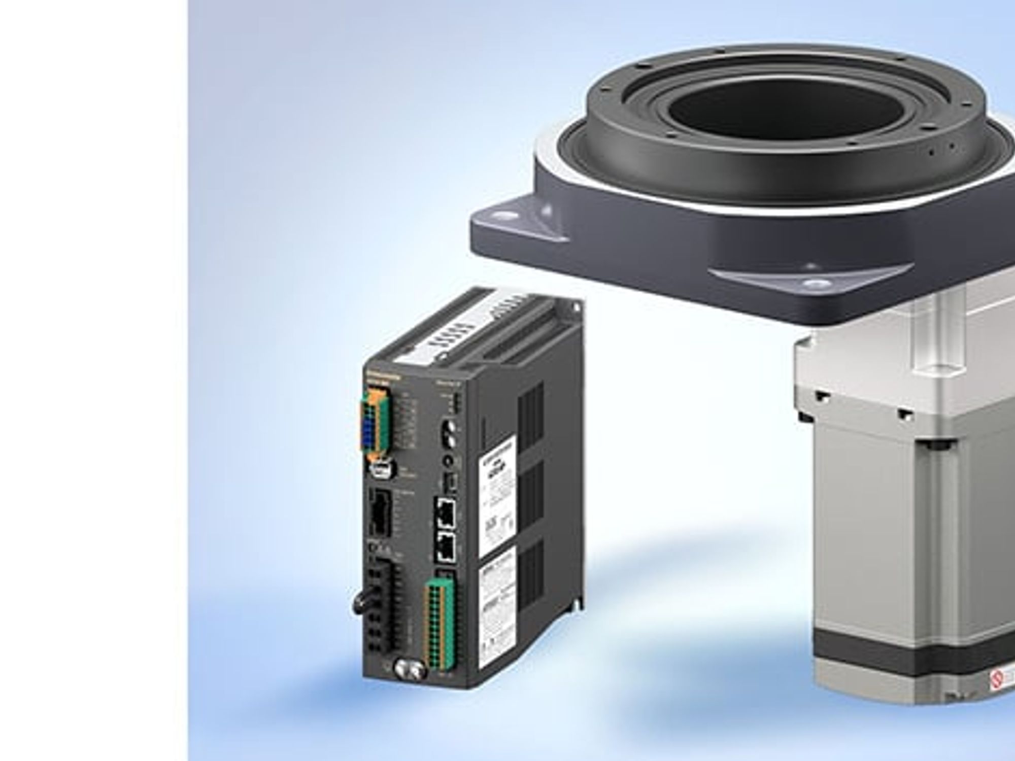 Oriental motor hollow shaft rotary table servo motor