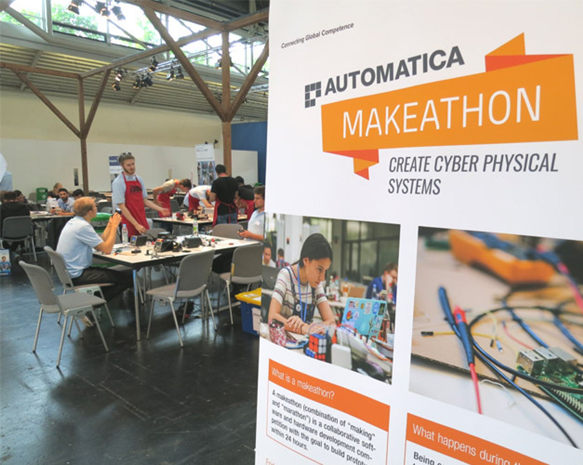 20_Der Makeathon auf der Automatica 2016