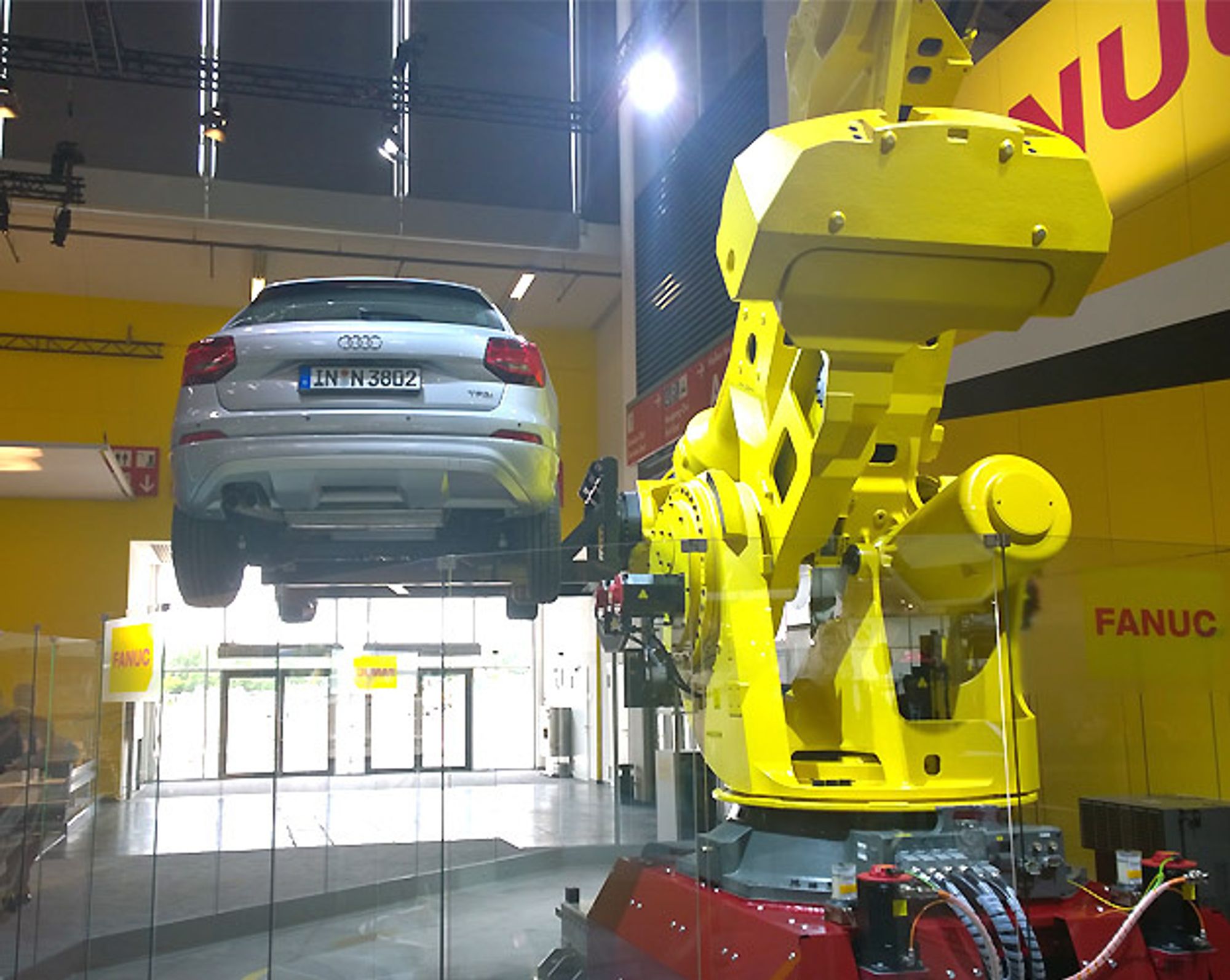 Fanuc-Roboter auf der Automatica 2016