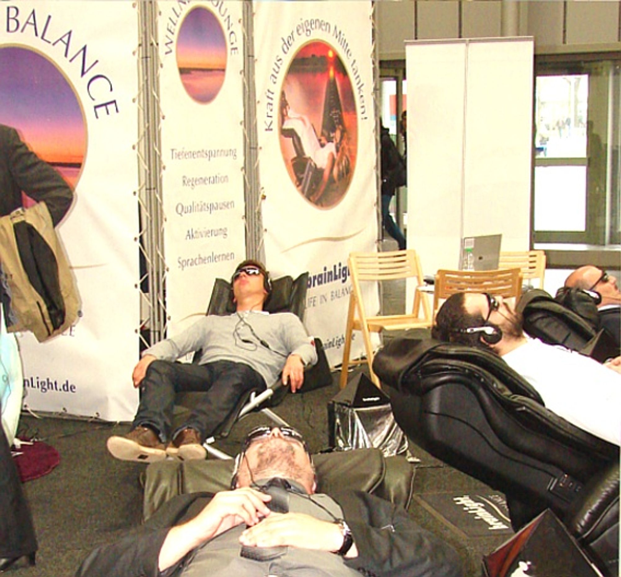 Hannover Messe 2011, Wellness-Sessel Hannover Messe 2011, Wellness-Sessel