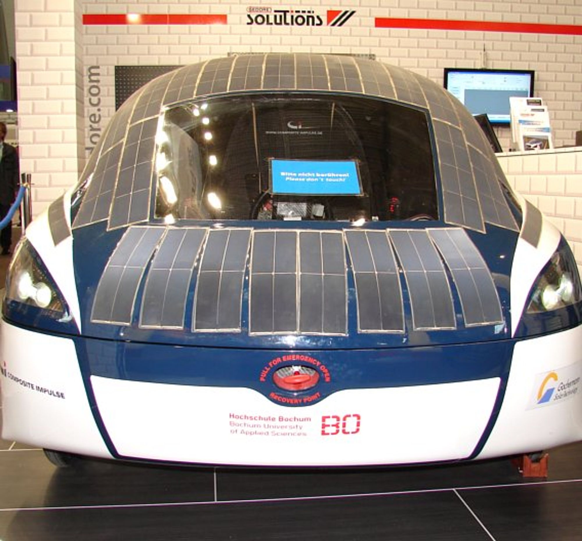Control 2011, SolarCar-Projekt der Hochschule Bochum