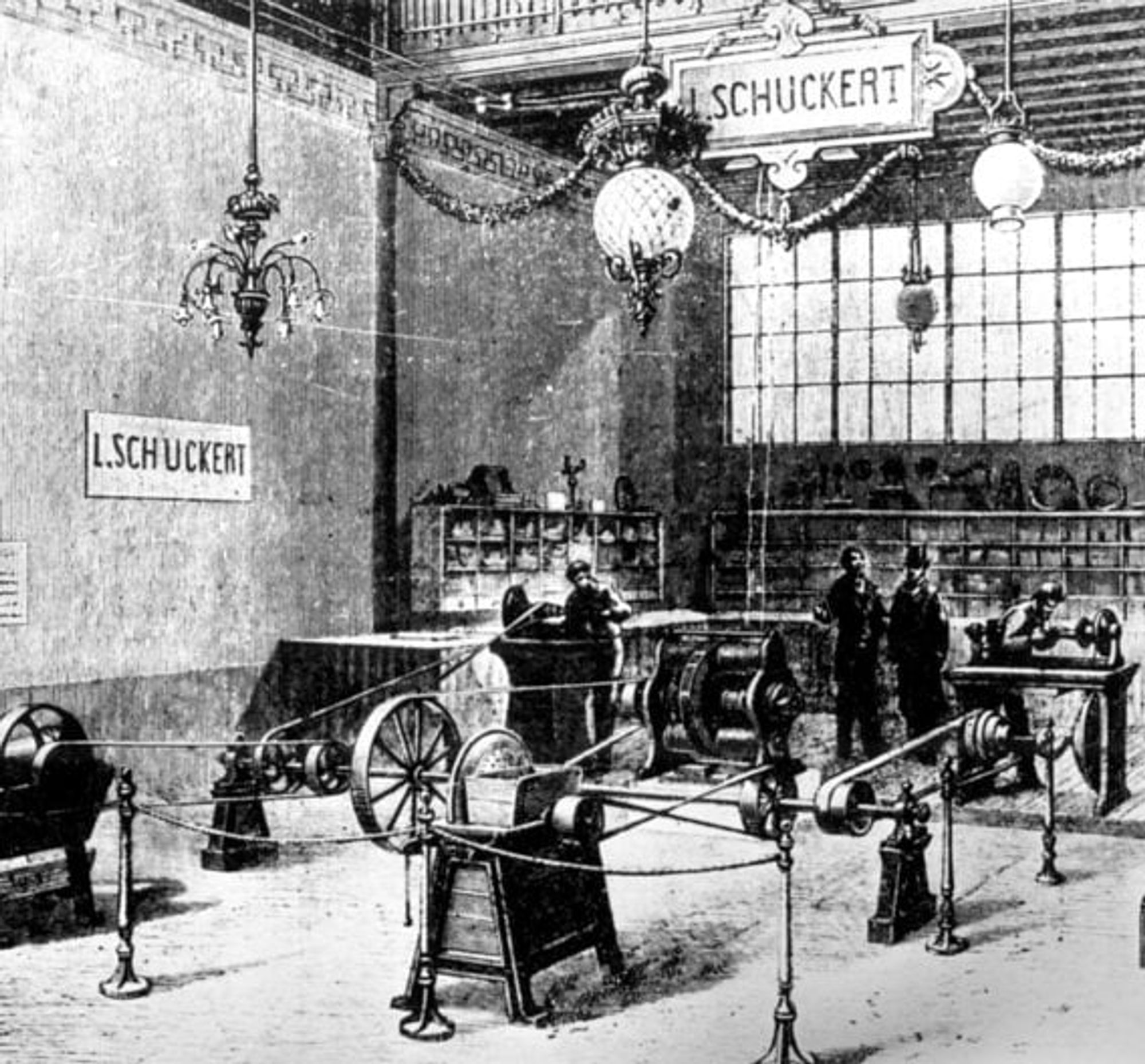 Schuckert, Internationale Elektrizitätsausstellung München 1882