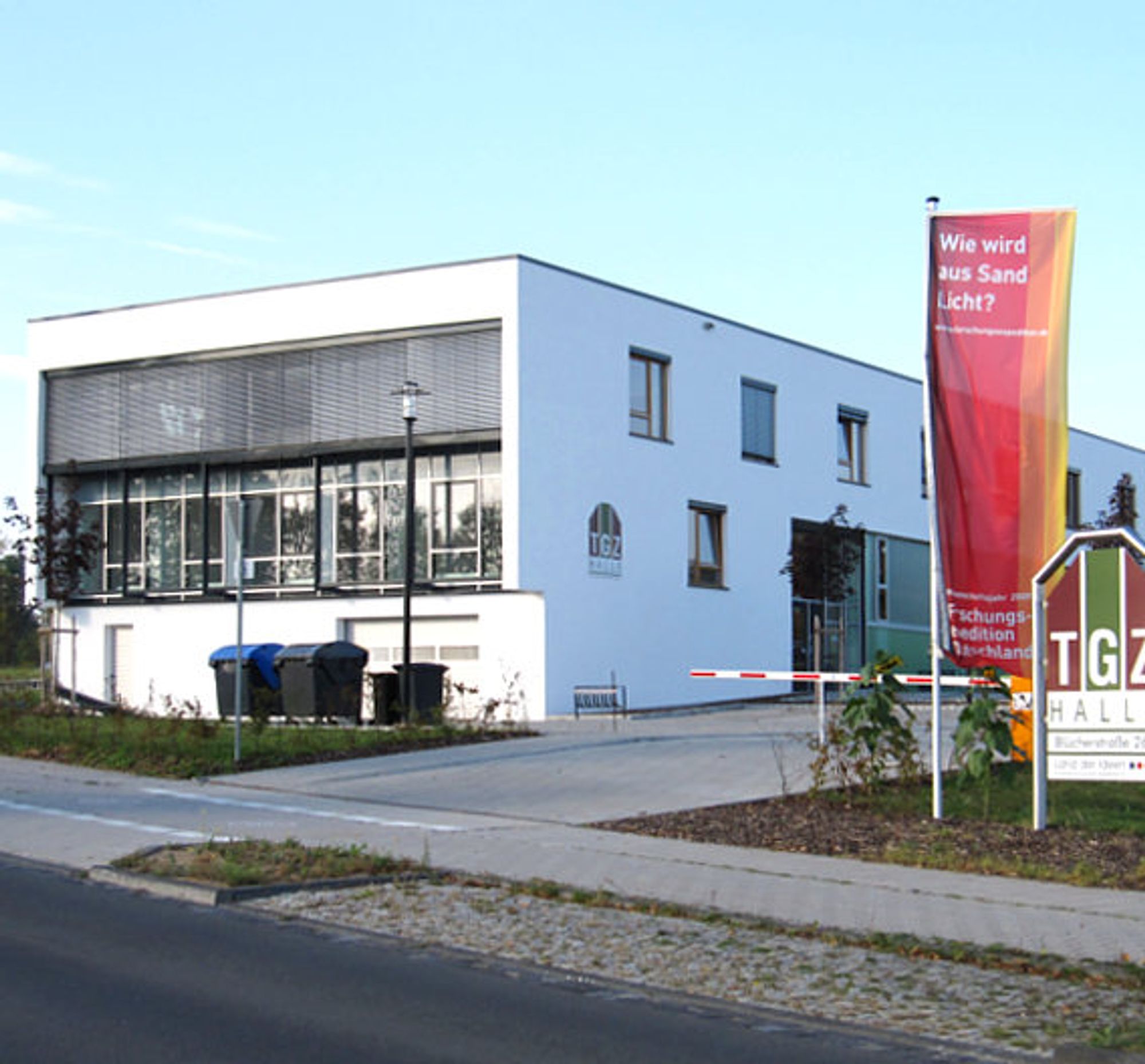 Micropelt, Fertigungshalle in Halle/Saale