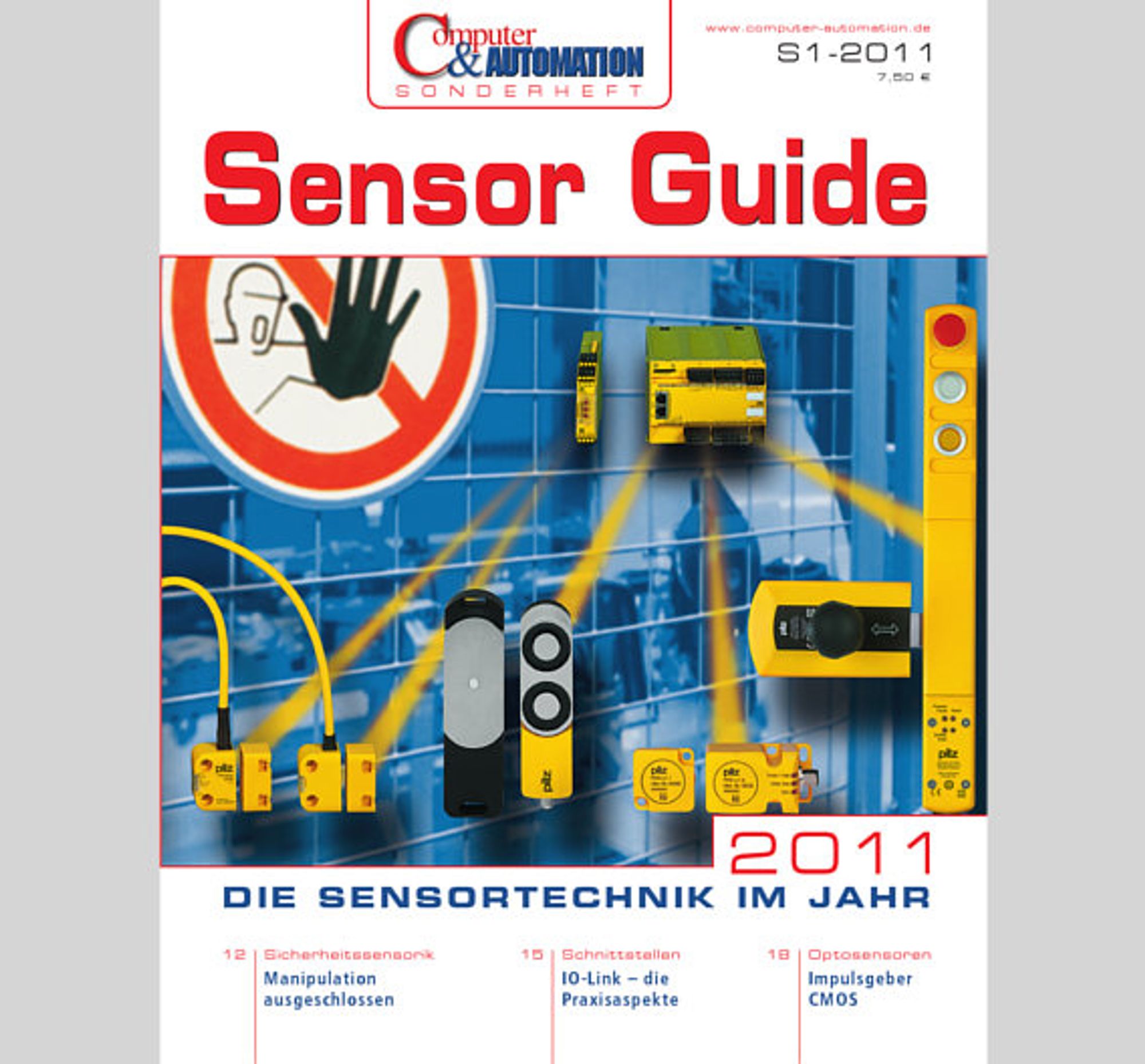 Computer&amp;AUTOMATION, cover picture Sensor Guide/2011