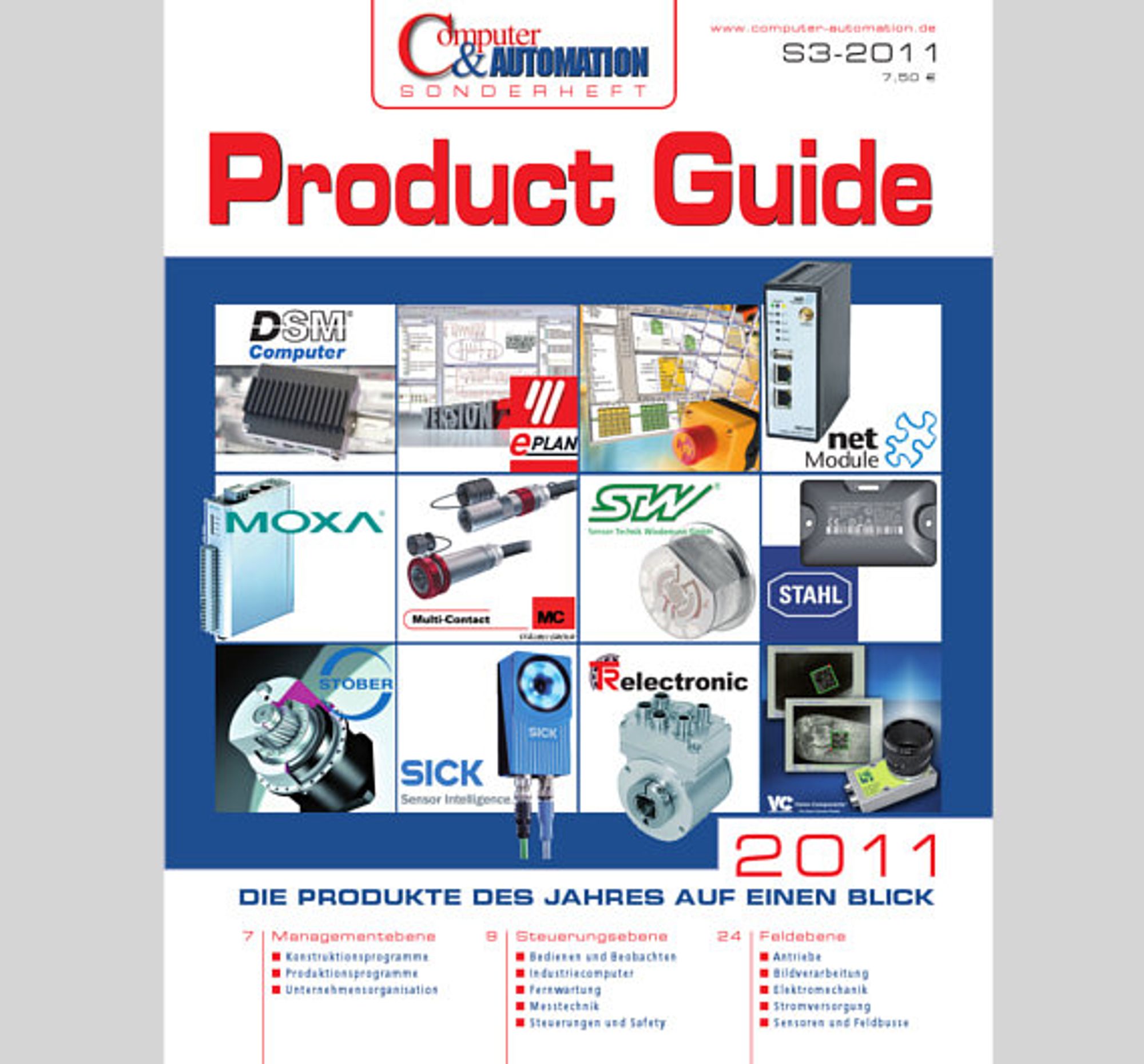 Computer&amp;AUTOMATION, cover picture Product Guide/2011