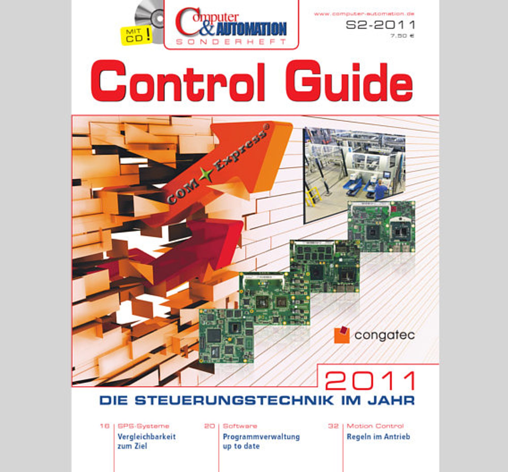 Computer&amp;AUTOMATION, cover picture Control Guide/2011
