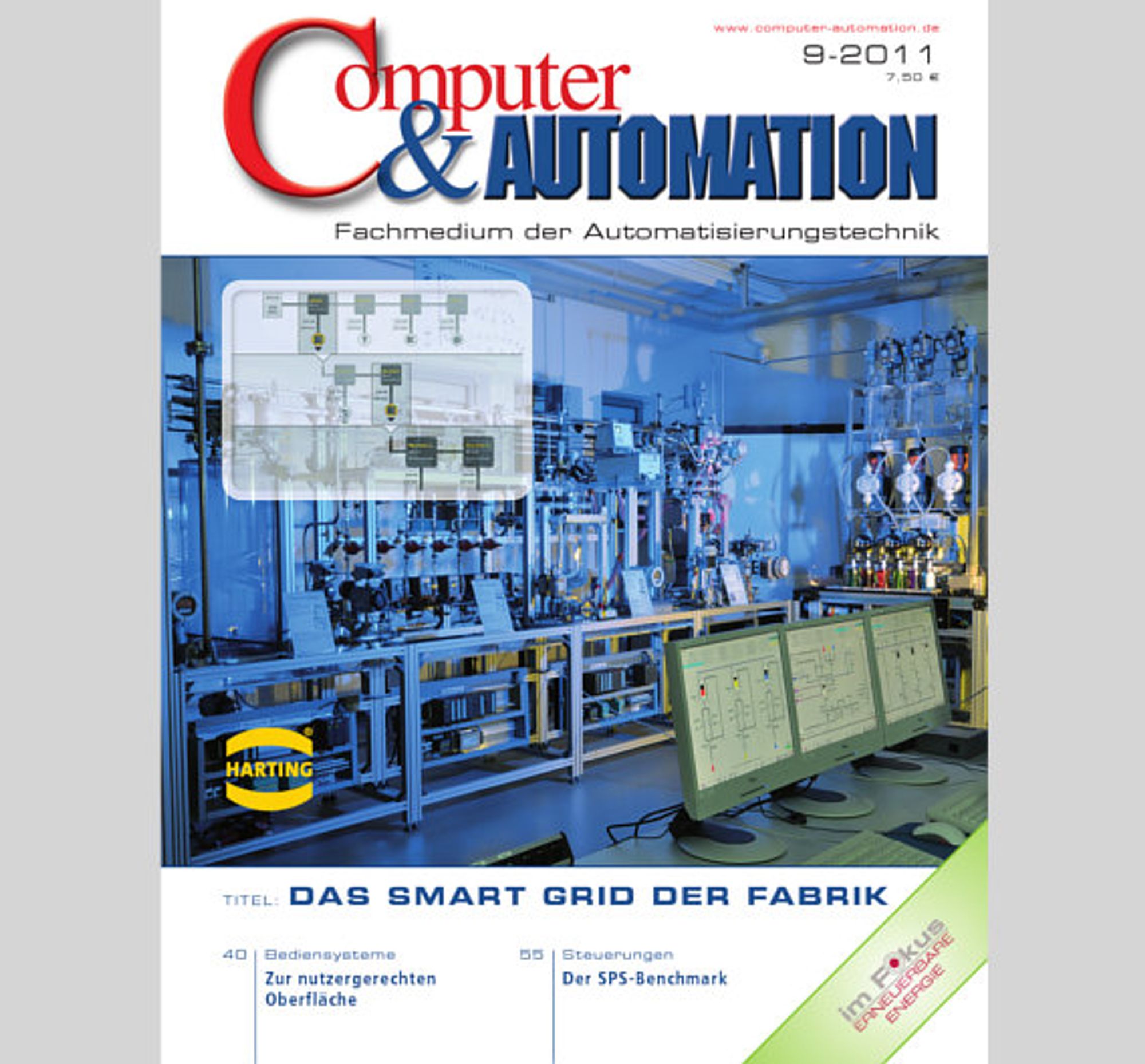 Computer&amp;AUTOMATION, Cover 09/2011