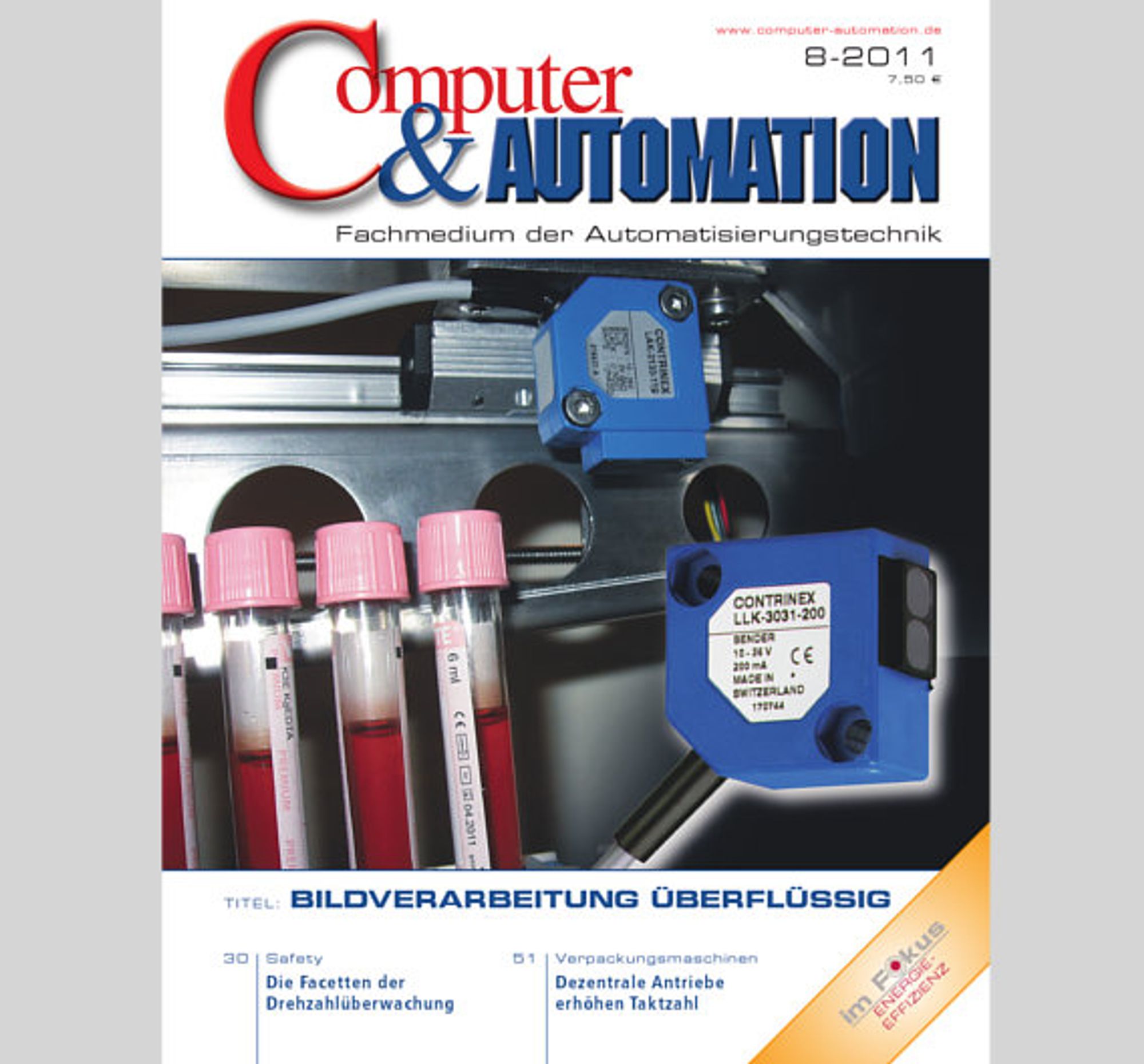 Computer&amp;AUTOMATION, cover 08/2011