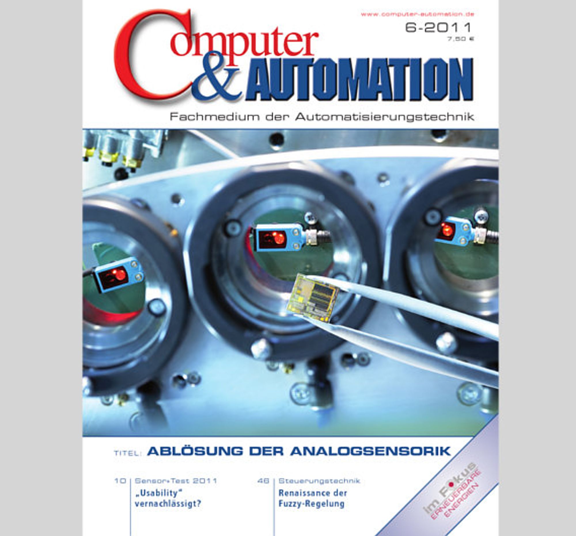 Computer&amp;AUTOMATION, cover picture 06/2011
