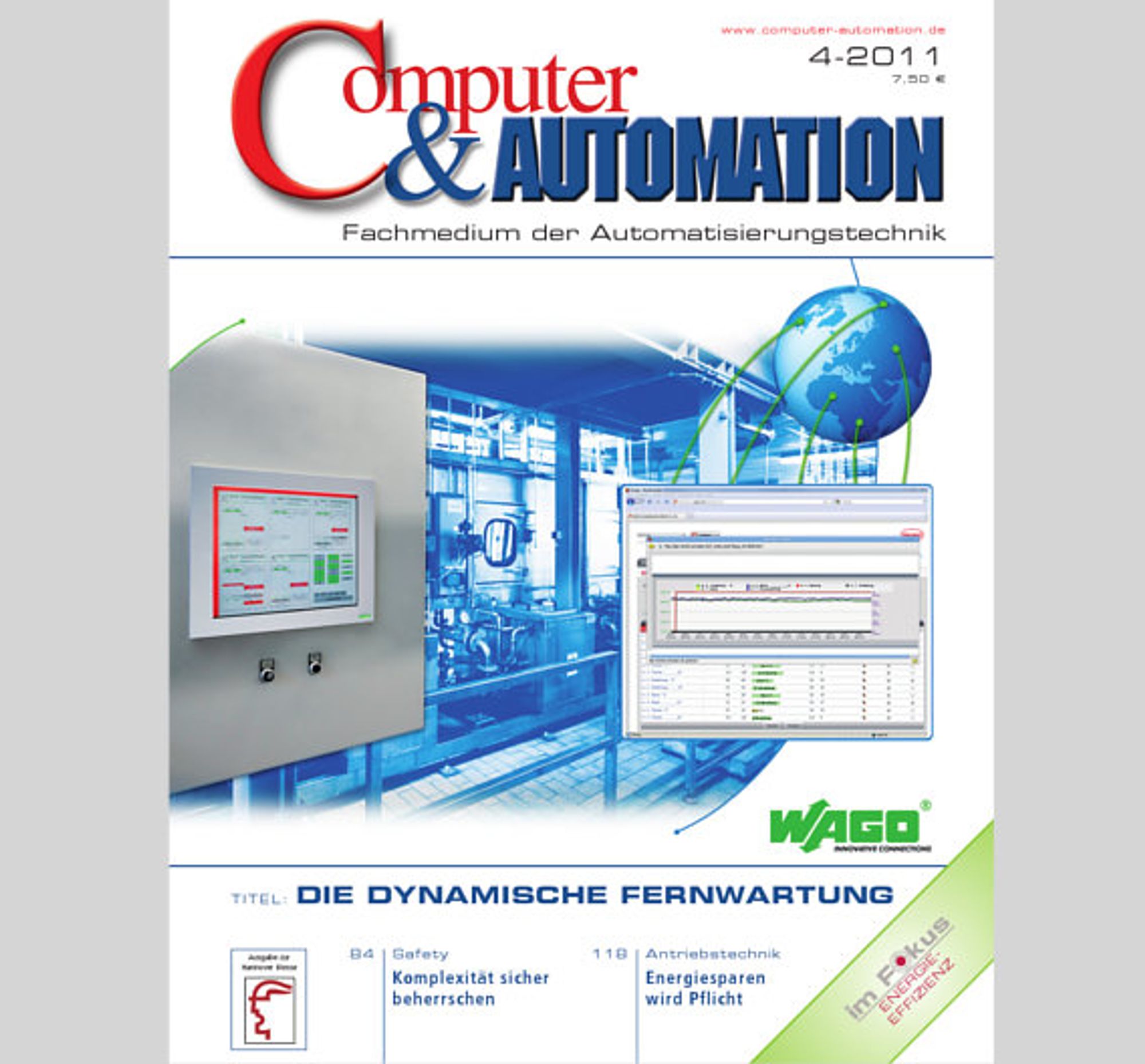 Computer&amp;AUTOMATION, cover picture 04/2011