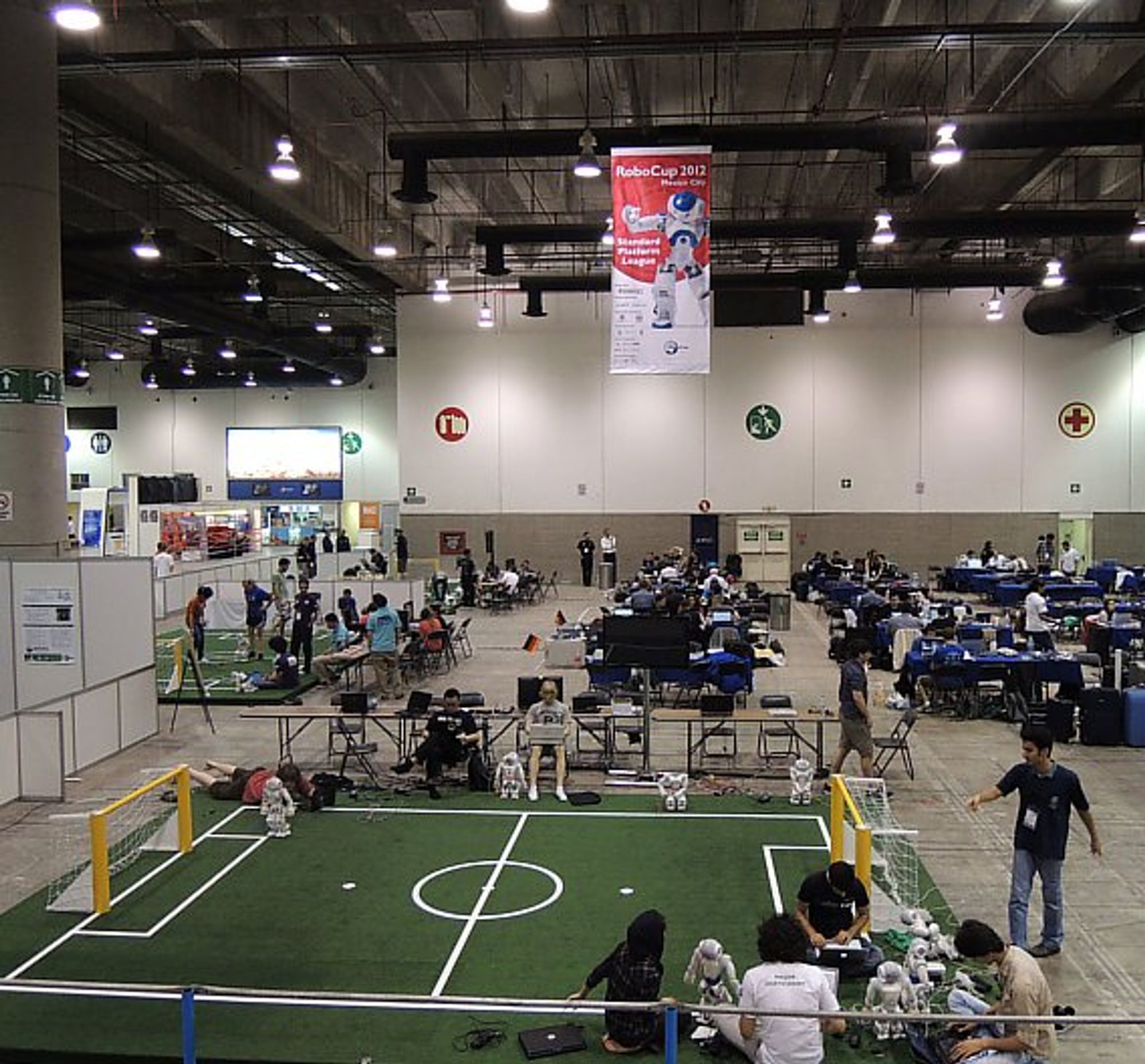 RoboCup, Spielfeld, DFKI 