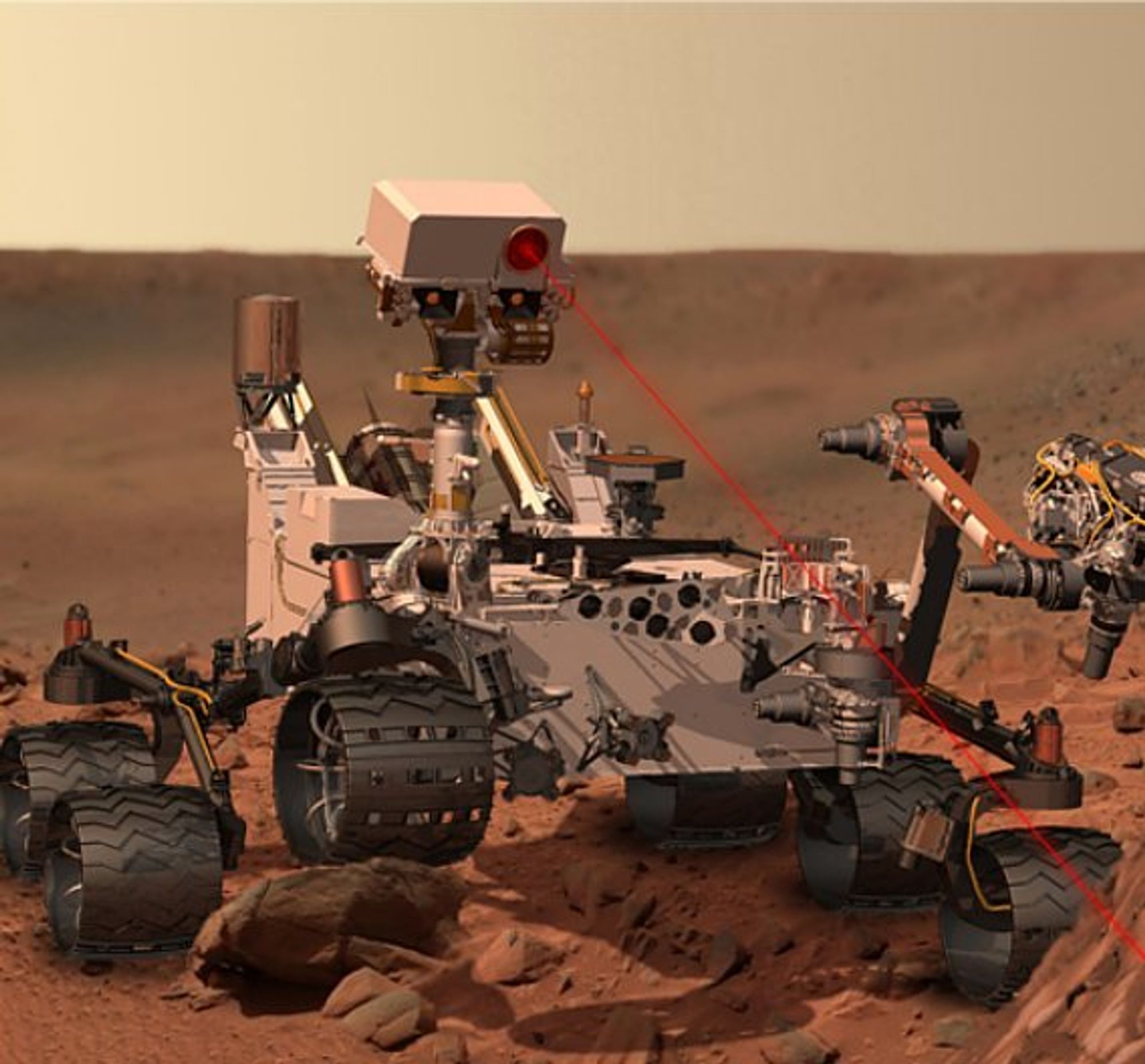 Das Erkundungsfahrzeug "Curiosity" Das Erkundungsfahrzeug "Curiosity"