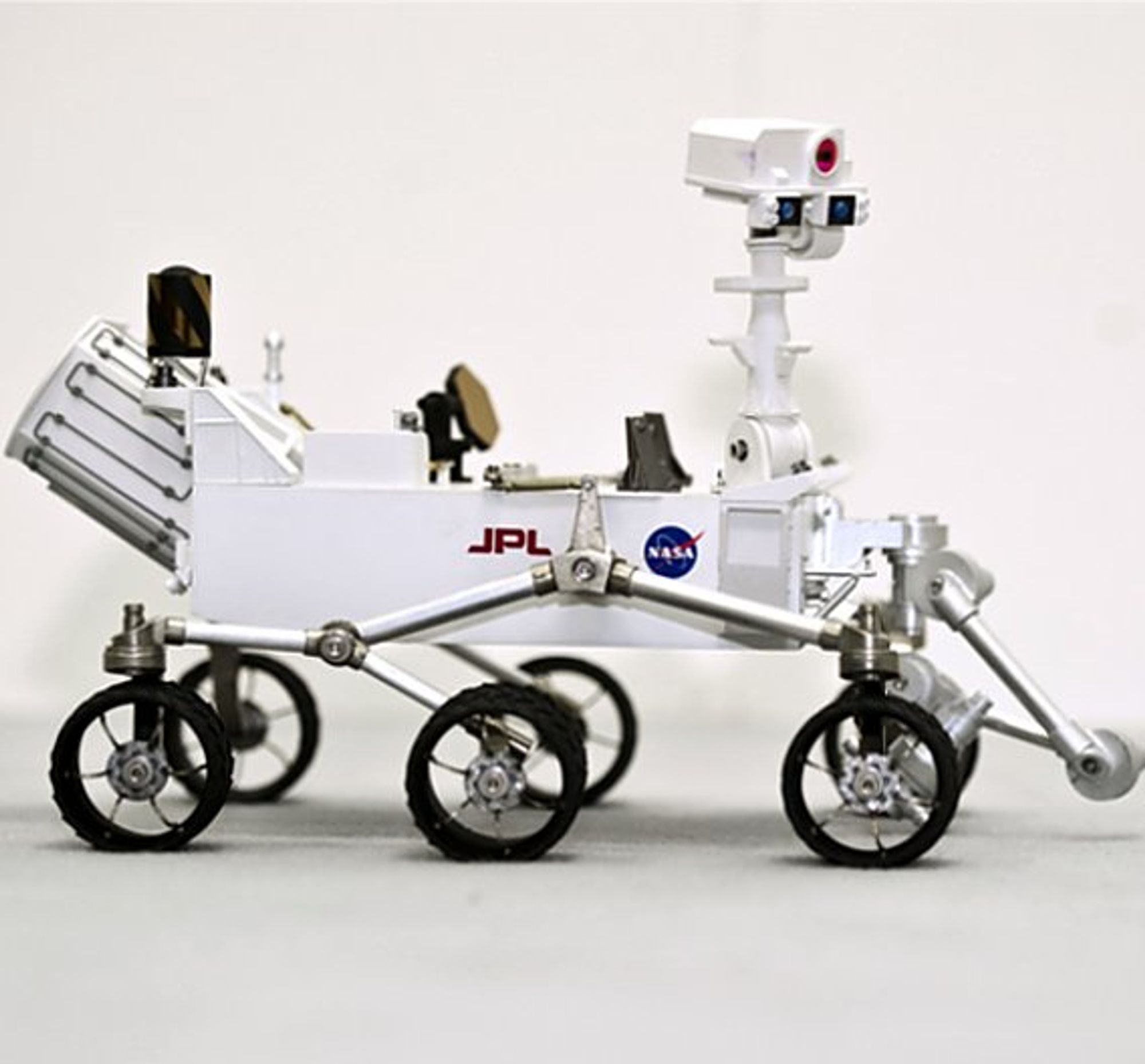 Modell des Mars-Rovers "Curiosity" (Neugier)