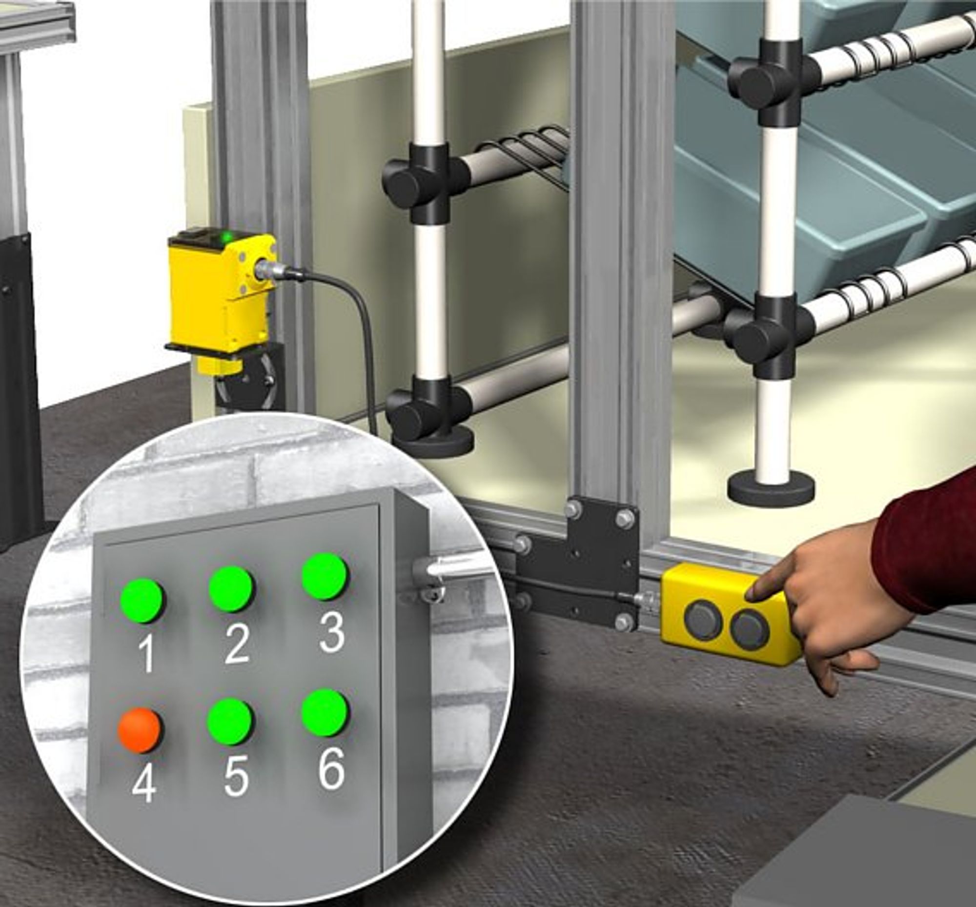 Turck, vollkommen unabhängige Funksensoren Q45 reihe, Bild4 Turck, vollkommen unabhängige Funksensoren Q45 reihe, Bild4