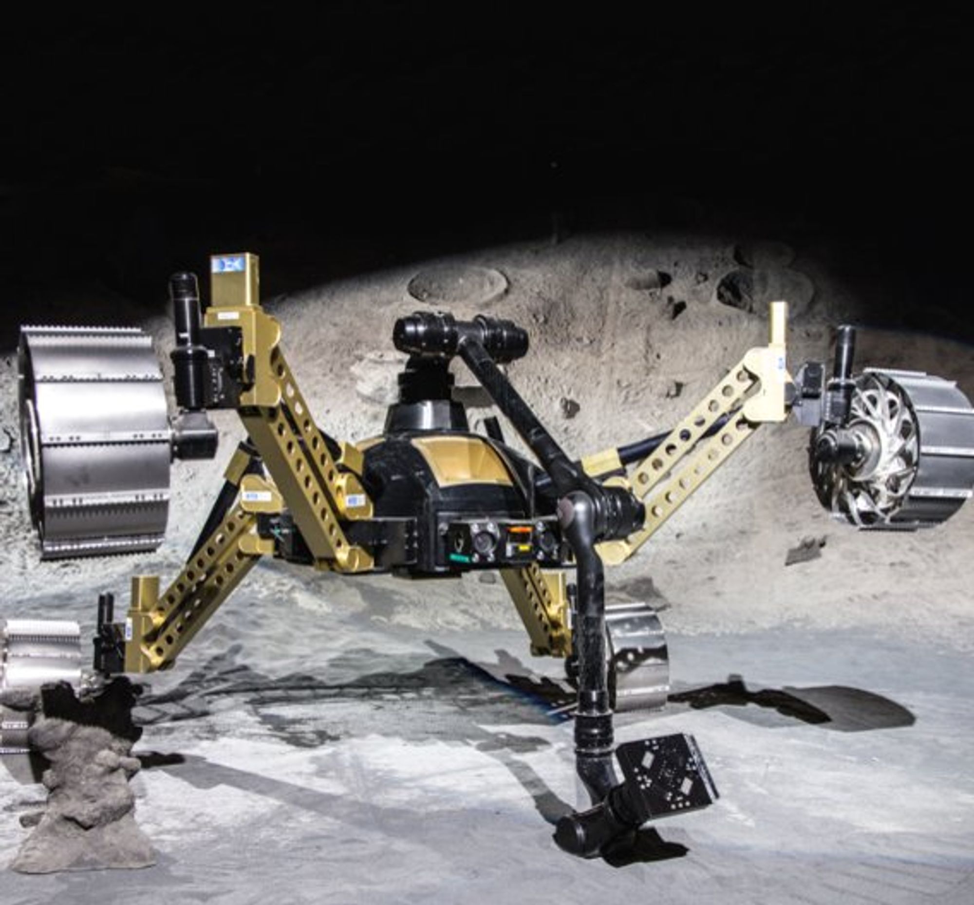 15 DFKI, Robotertem Sherpa und Crex