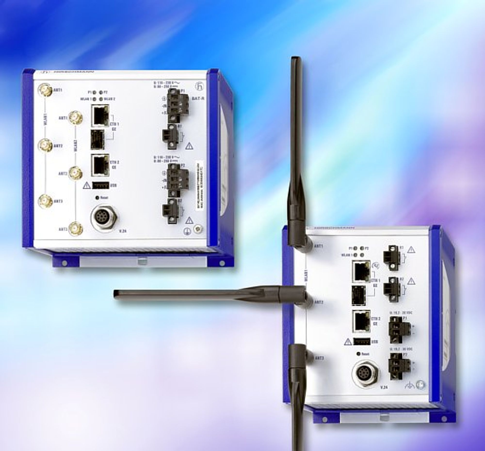 Mit dem Wettbewerbsbeitrag 'OpenBat-R' des Unternehmens <b>Hirschmann Automation and Control</b> - eine Marke von Belden mit Sitz in Neckartenzlingen - lassen sich industriegerechte WLan-Access-Points und -Clients via Internet individuell zusammenste Mit dem Wettbewerbsbeitrag 'OpenBat-R' des Unternehmens <b>Hirschmann Automation and Control</b> - eine Marke von Belden mit Sitz in Neckartenzlingen - lassen sich industriegerechte WLan-Access-Points und -Clients via Internet individuell zusammenste