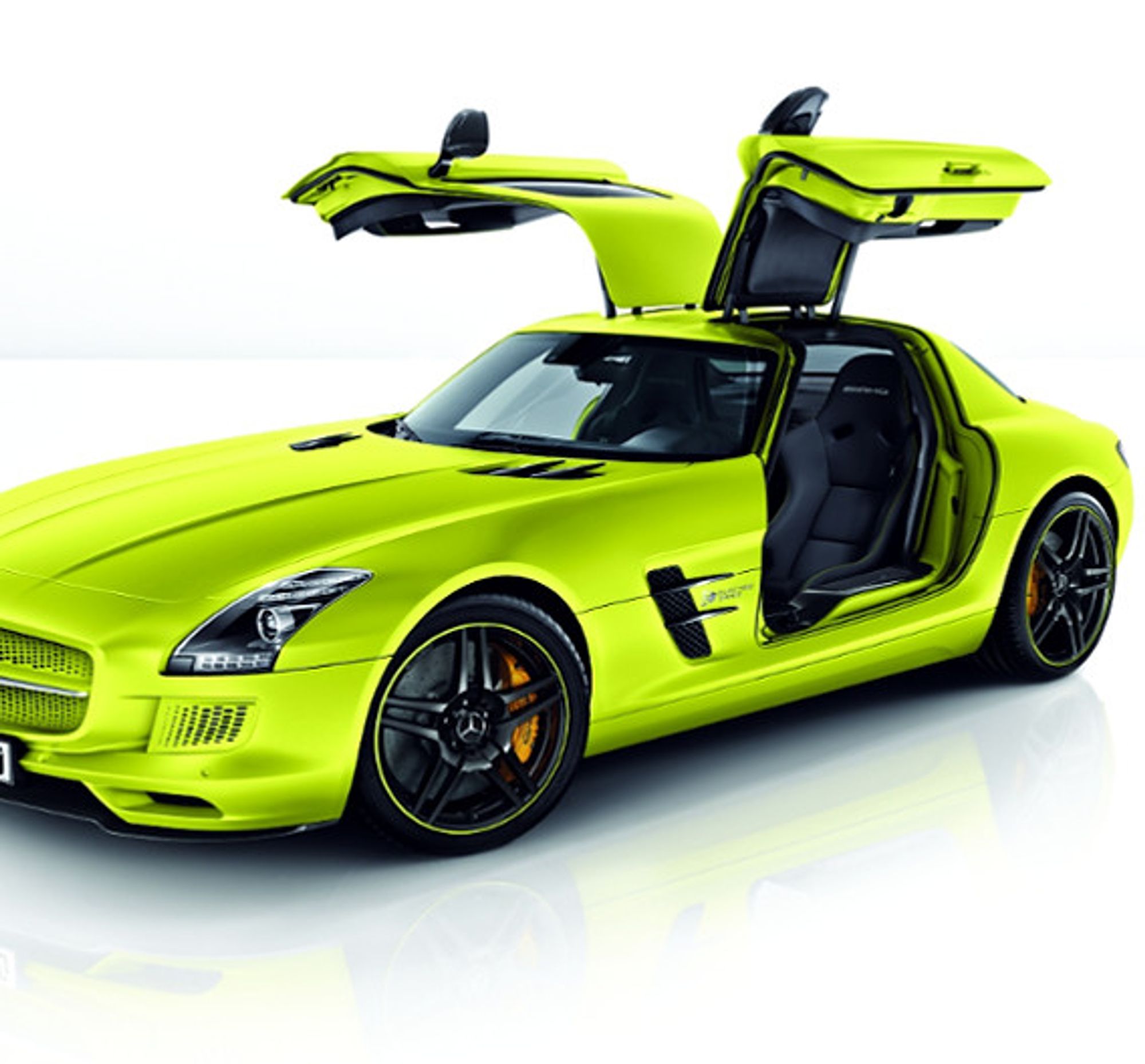 3 Daimler, Rundenrekord Nürburgring SLS AMD Coupé Electric Drive 