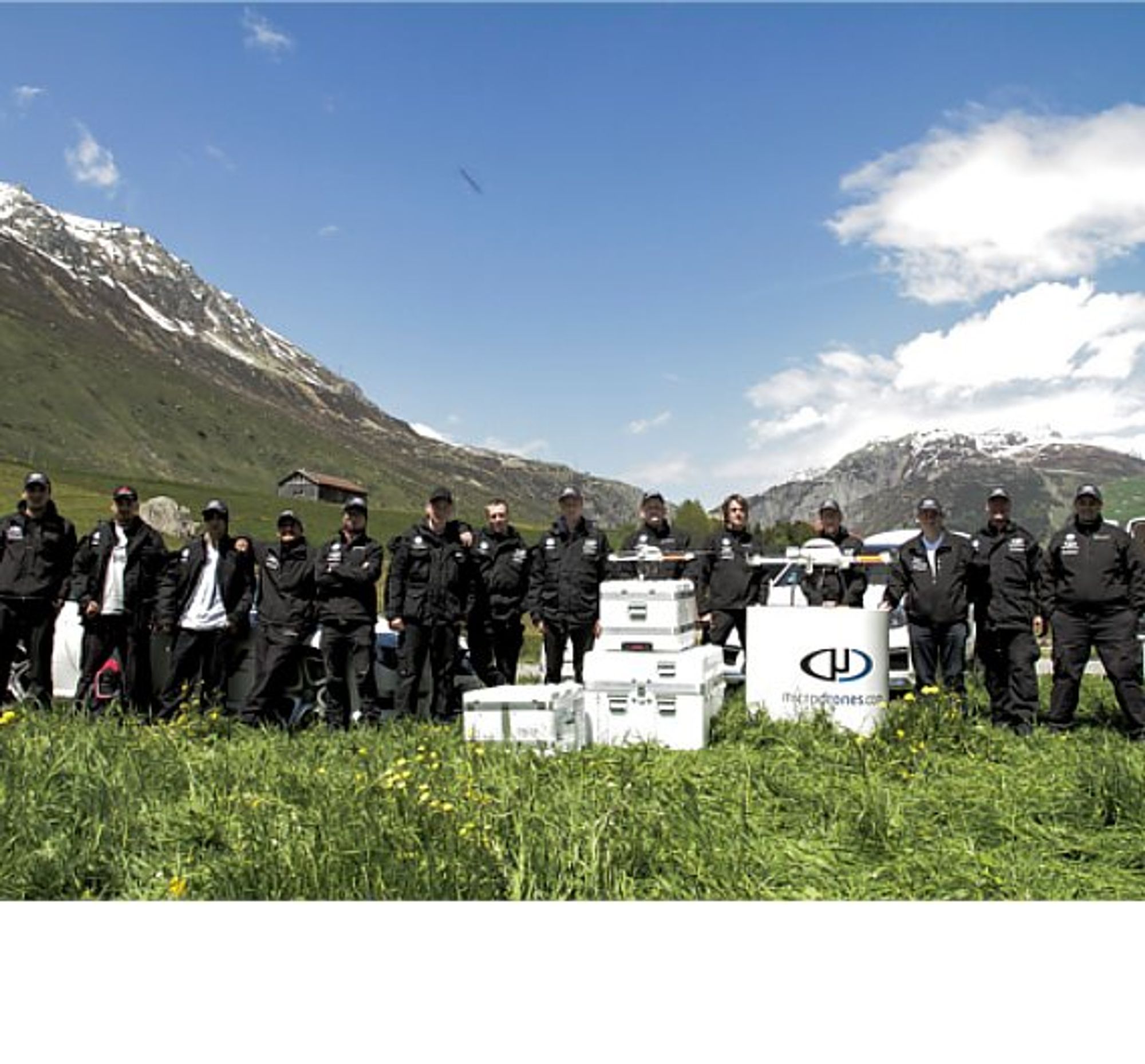 Microdrones, Quadrocopter, Alpenüberquerung, GPS
