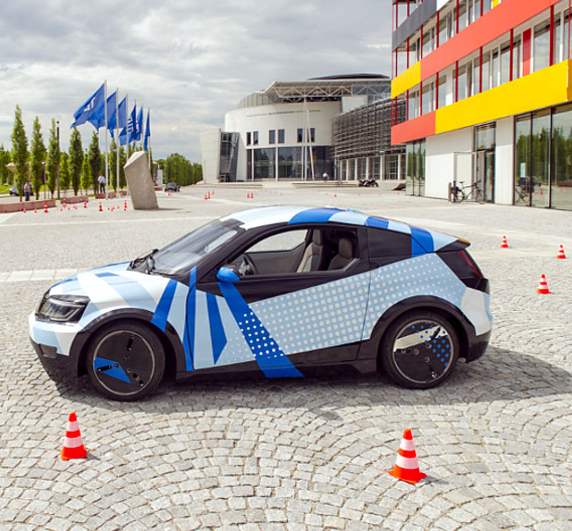 TU München, teleoperiertes Fahren, Projekt Visio M, Andreas Heddergott TUM 
