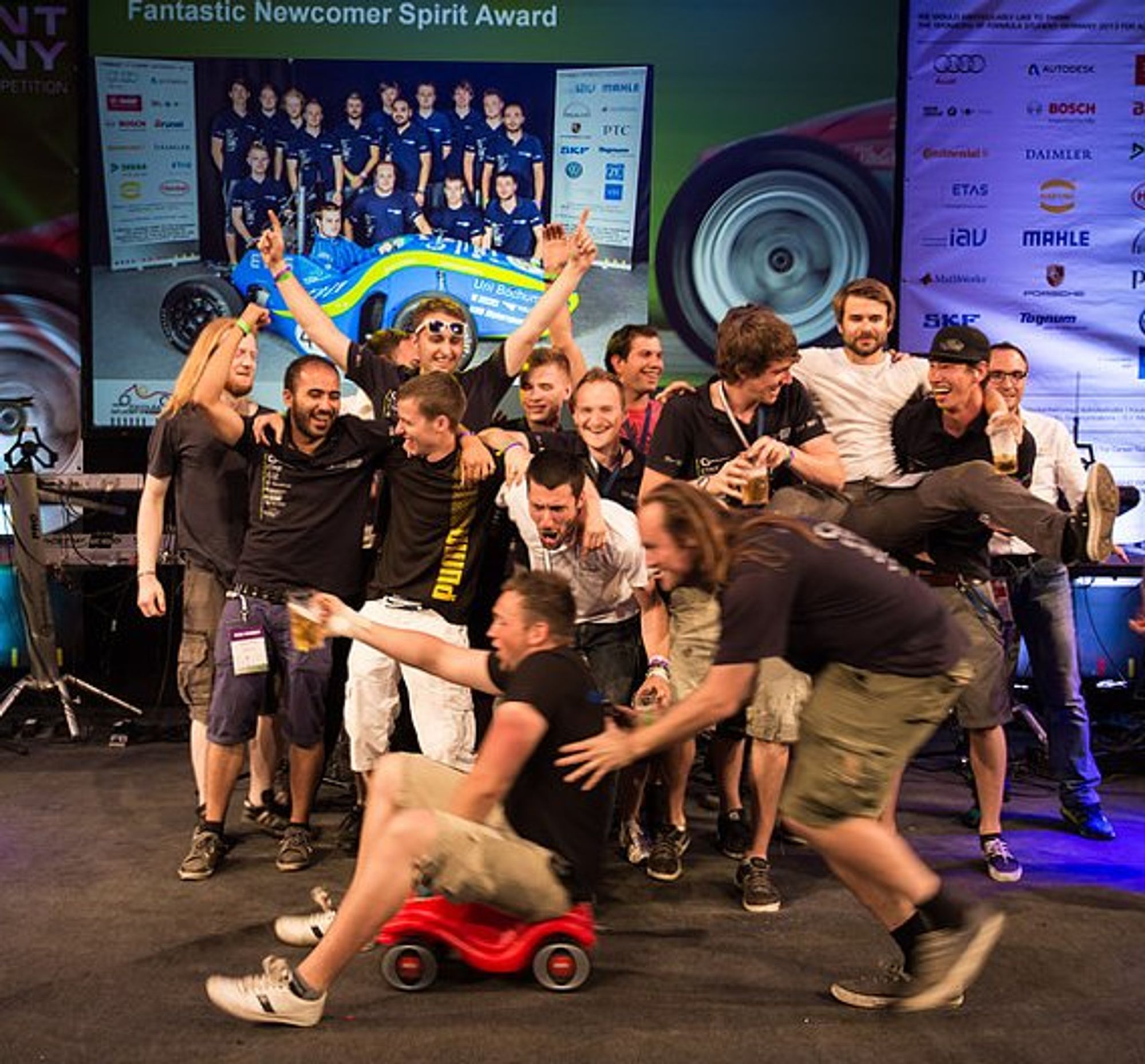 Formula Student Germany 2013, Feier Formula Student Germany 2013, Feier