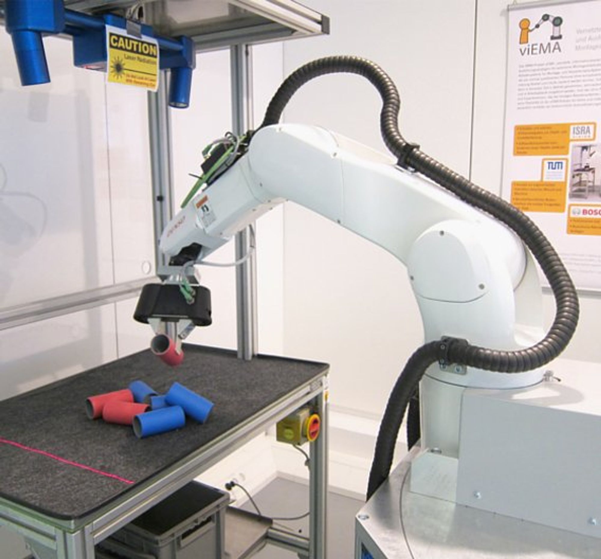 Greifen - für genaue Bewegungen des Roboters