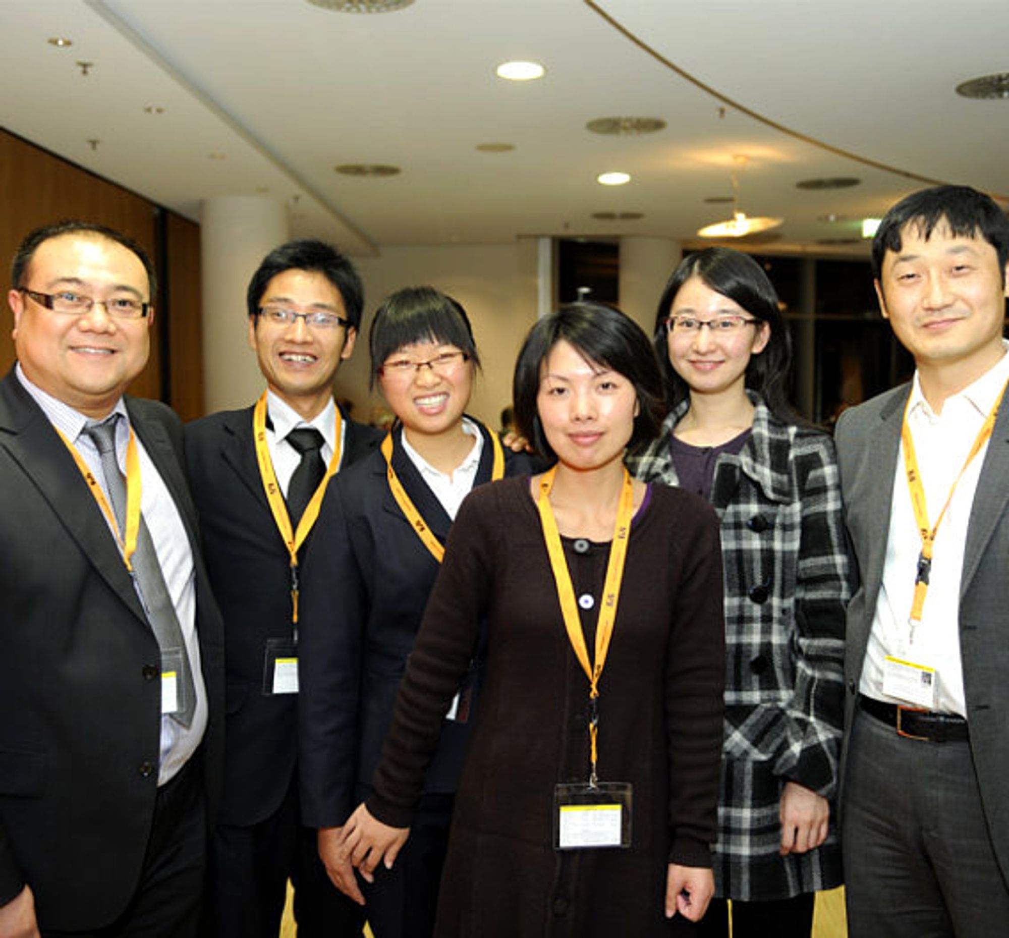 Frank Wang (l.), Yuncheng Sun (r.)