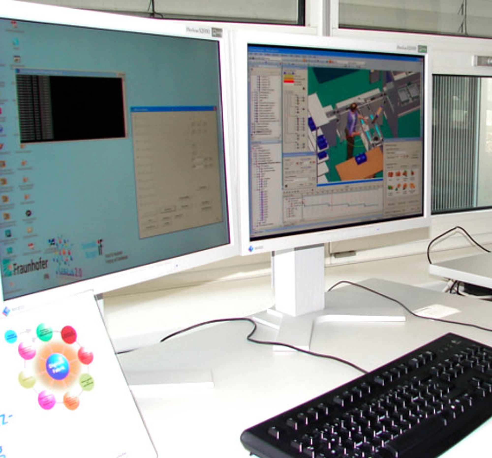 Schreibtisch, PCs Schreibtisch, PCs