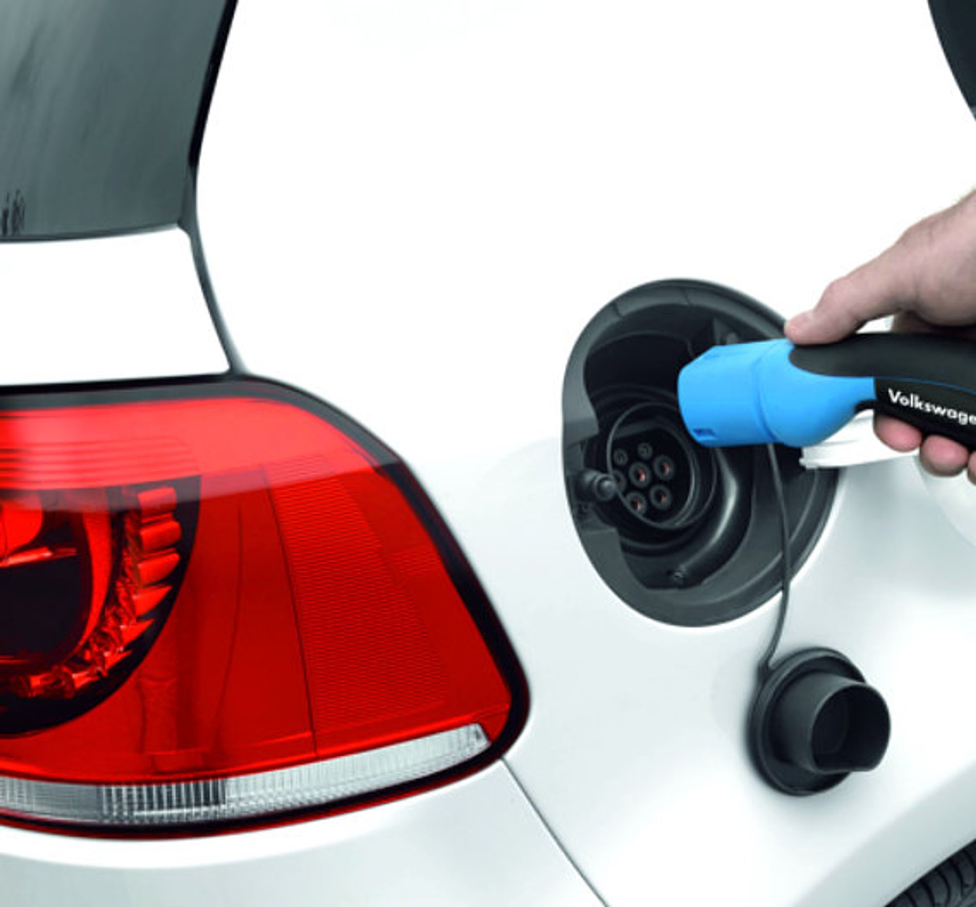 Volkswagen, Golf blue-e-motion, Stromanschluss