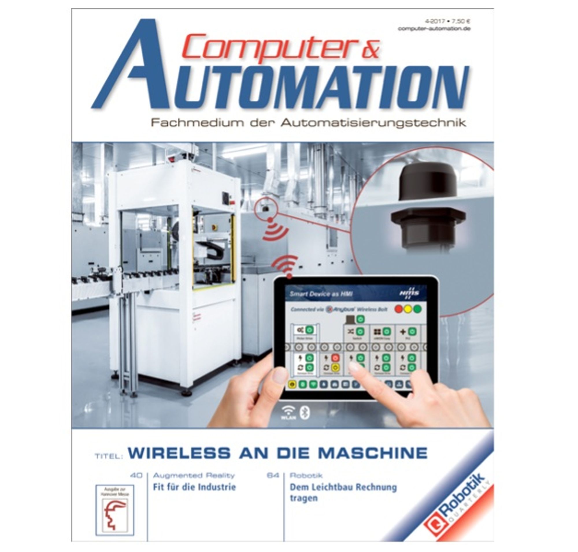 3_Aufmacherbild des April-Heftes 2017 der Computer&AUTOMATION