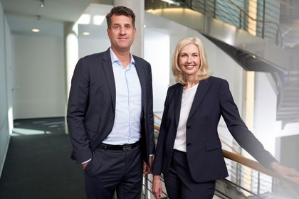 Matthias Mager und Silke Stehr sind das neue Geschäftsführenden-Duo bei Velux Deutschland (Foto: Velux)
