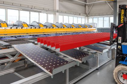Vollautomatische Blechfertigung Vollautomatische Blechfertigung