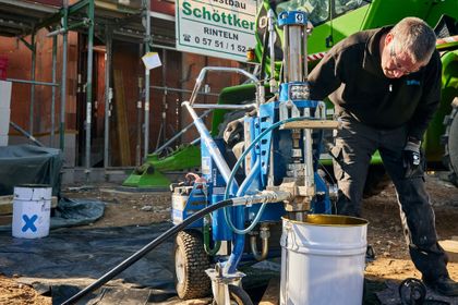 Airless-Pumpe für Flüssigabdichtungen Airless-Pumpe für Flüssigabdichtungen