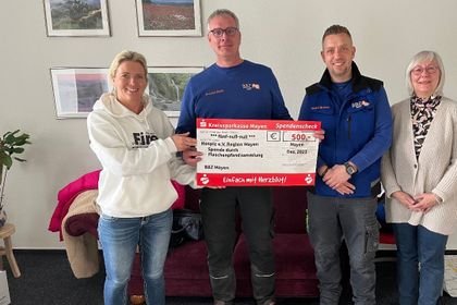 Dachdeckerhandwerk Spende Hospiz Mayen