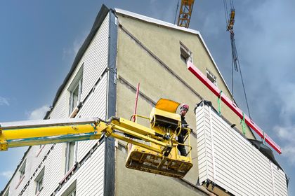 Sanierung, Baustelle