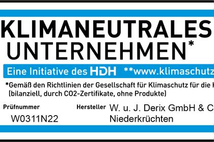 Derix hat die Ergebnisse der Bilanzierung genutzt, um seine Emissionen durch Investitionen in Wiederaufforstungsprojekte auszugleichen und erhält nun die Auszeichnung „klimaneutrales Unternehmen“ (Foto: Derix) Derix hat die Ergebnisse der Bilanzierung genutzt, um seine Emissionen durch Investitionen in Wiederaufforstungsprojekte auszugleichen und erhält nun die Auszeichnung „klimaneutrales Unternehmen“ (Foto: Derix)