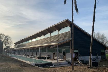 Durch die recycelten Lichtbauelemente von Rodeca dringt natürliches Tageslicht in einen niederländischen Schweinestall (Fotos: Rodeca Systems B.V.)